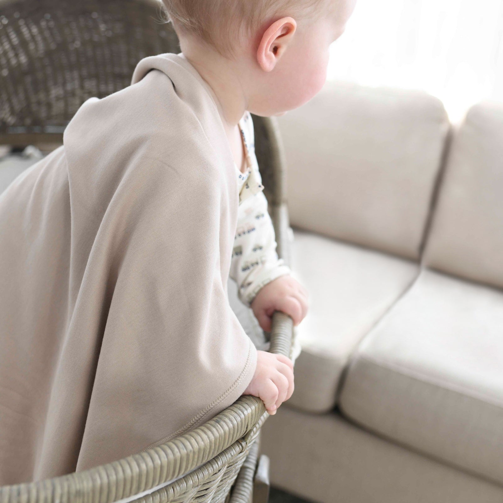 Receiving Blanket - Oatmeal