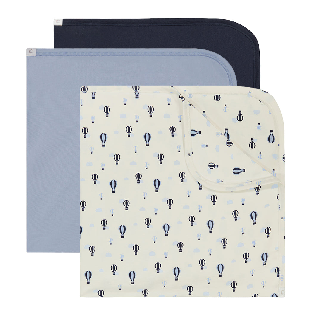 Receiving Blanket - Slate Blue