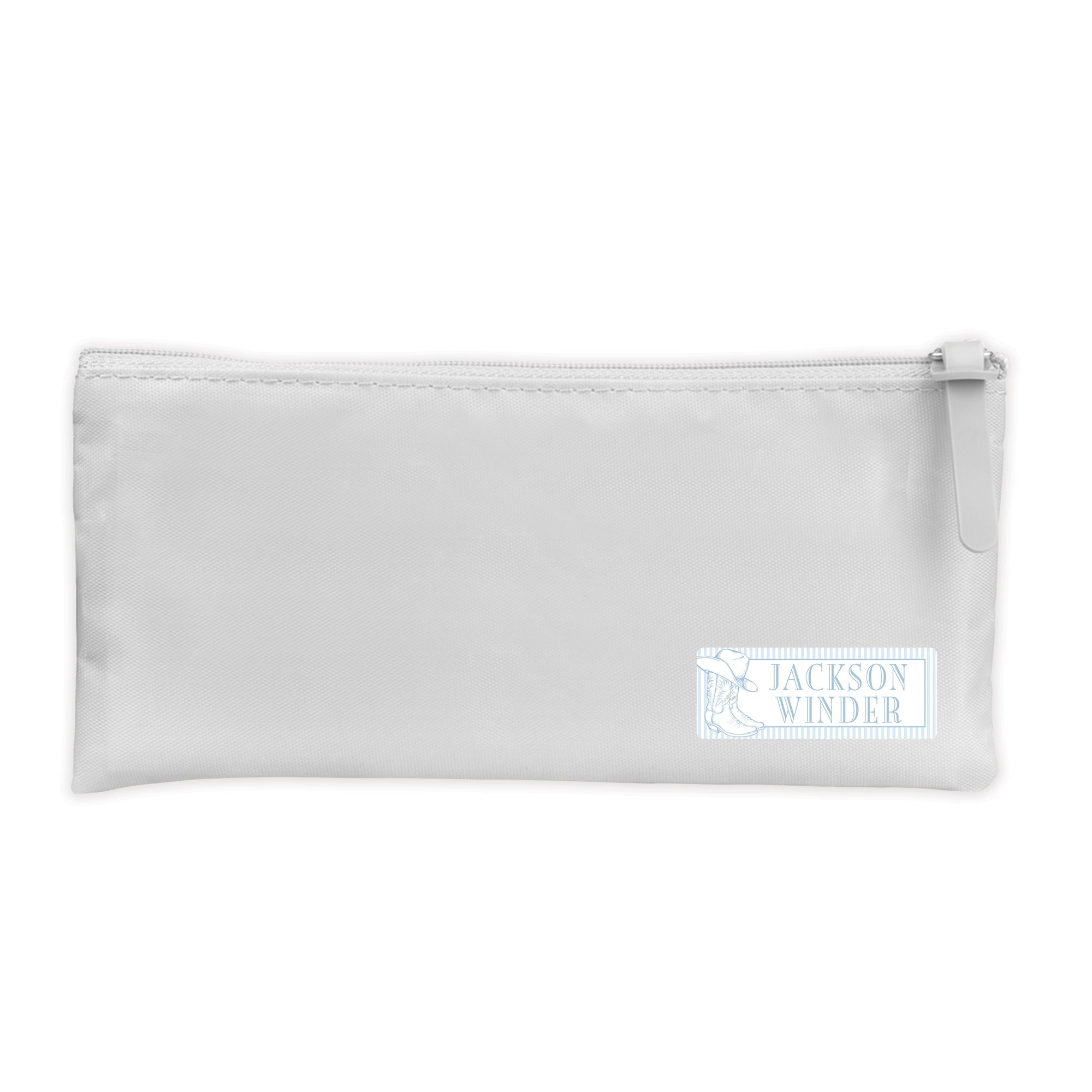 Cowboy Vinyl School Labels