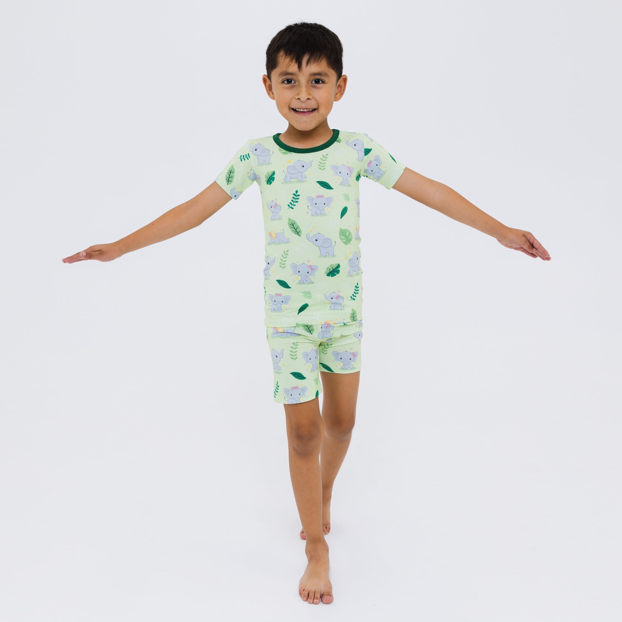 Playfully Strong Short Sleeve Pajamas