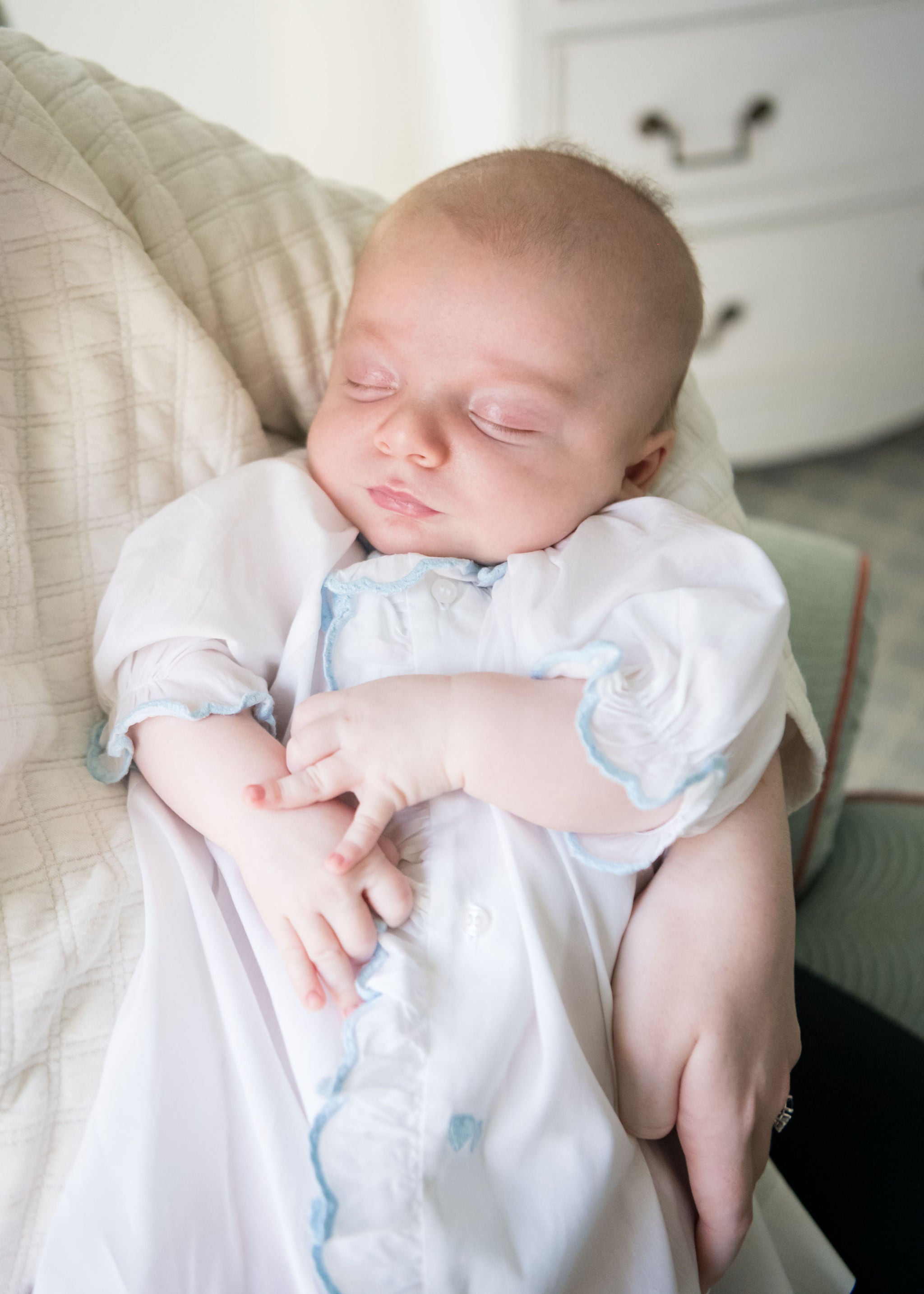 Baby Erin Heart Cotton Daygown