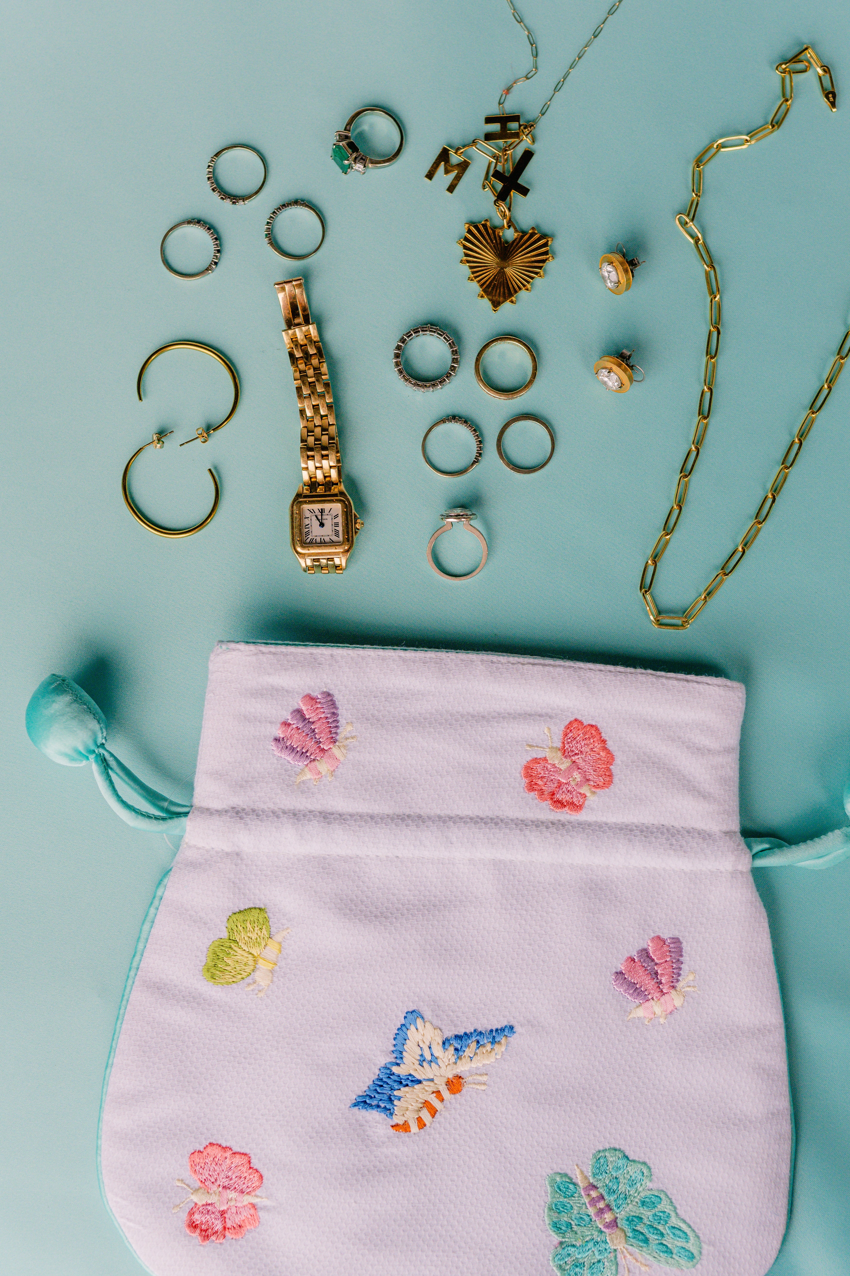 Butterfly Jewelry Pouch