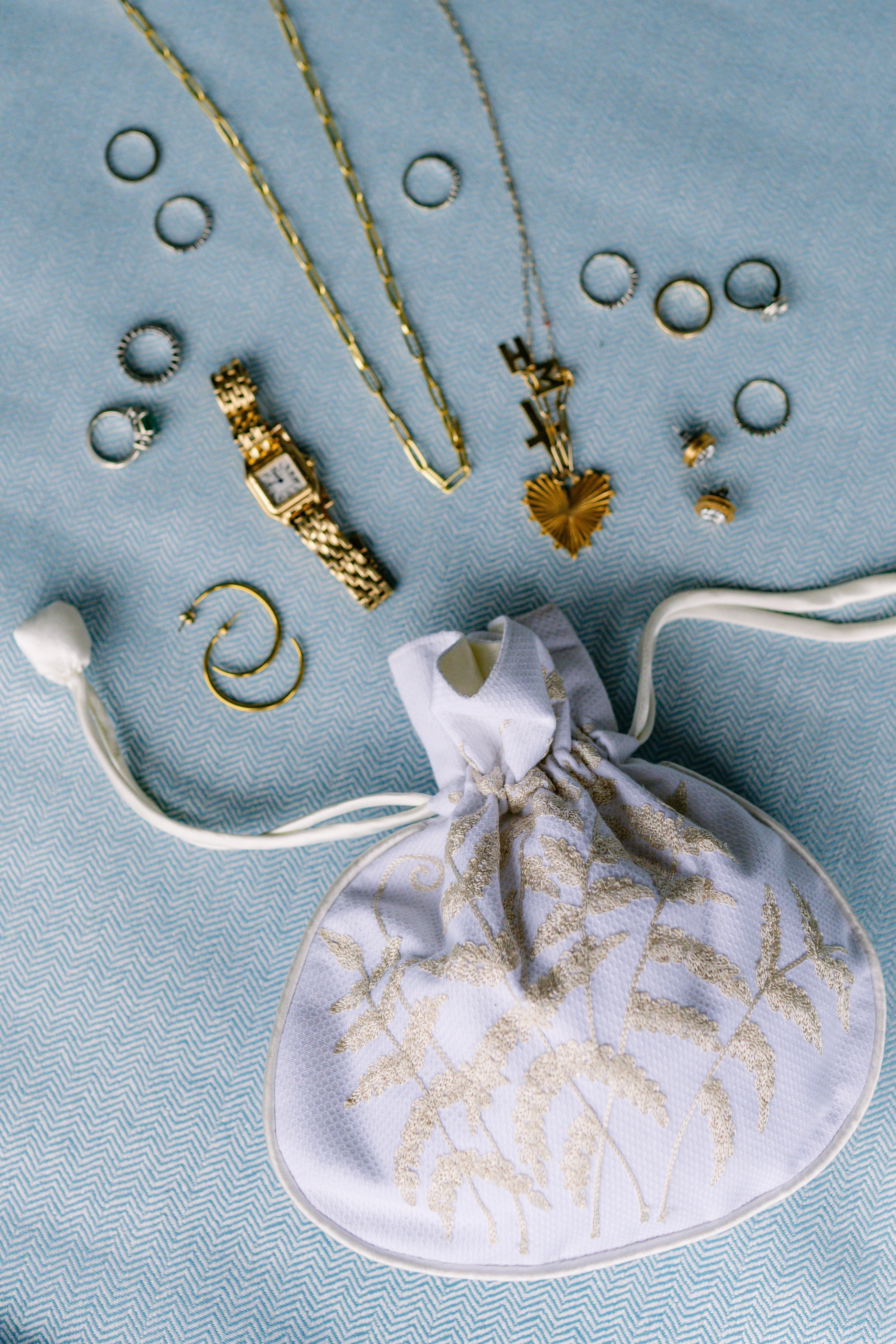 Fern Jewelry Pouch