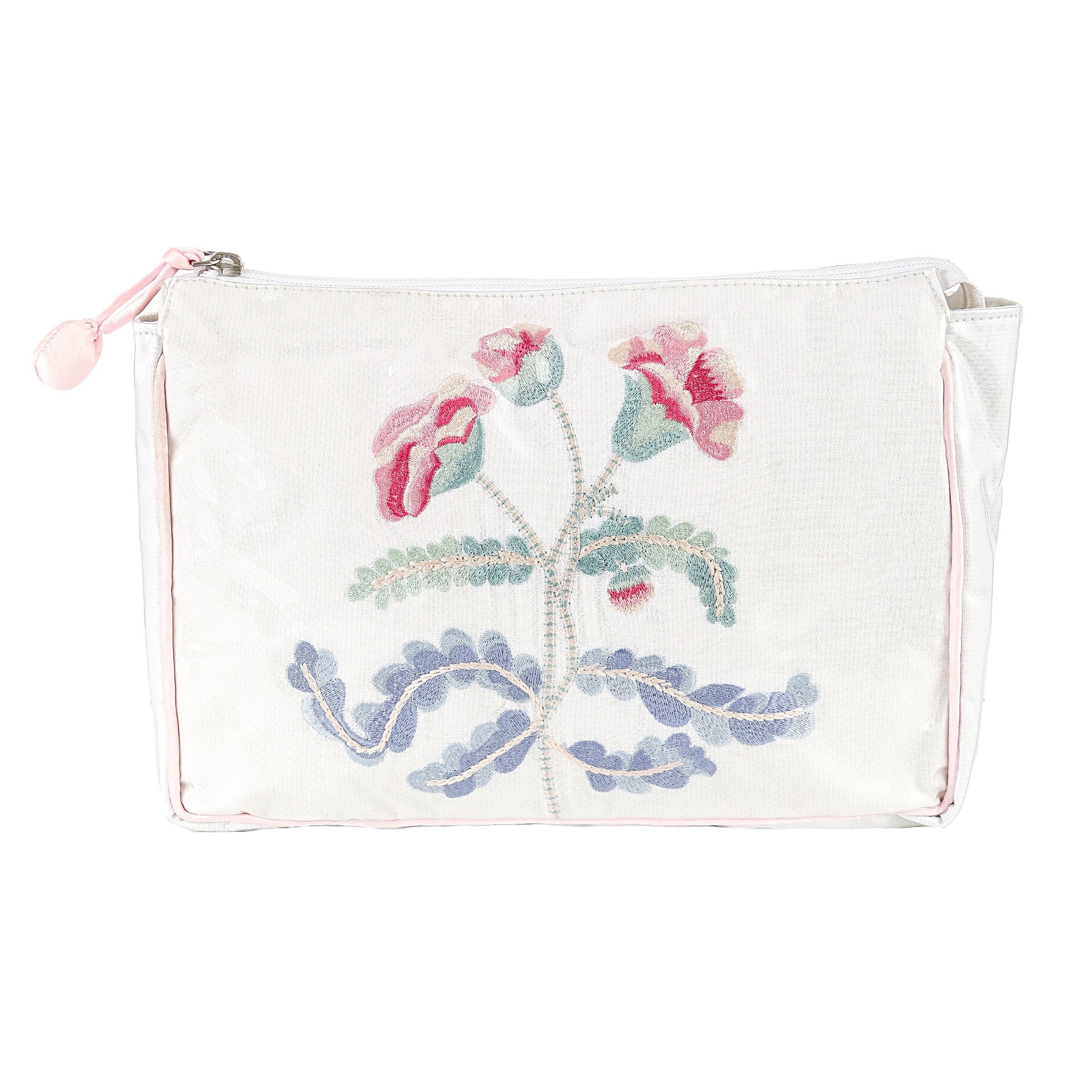 Carnation Large Makeup Bag