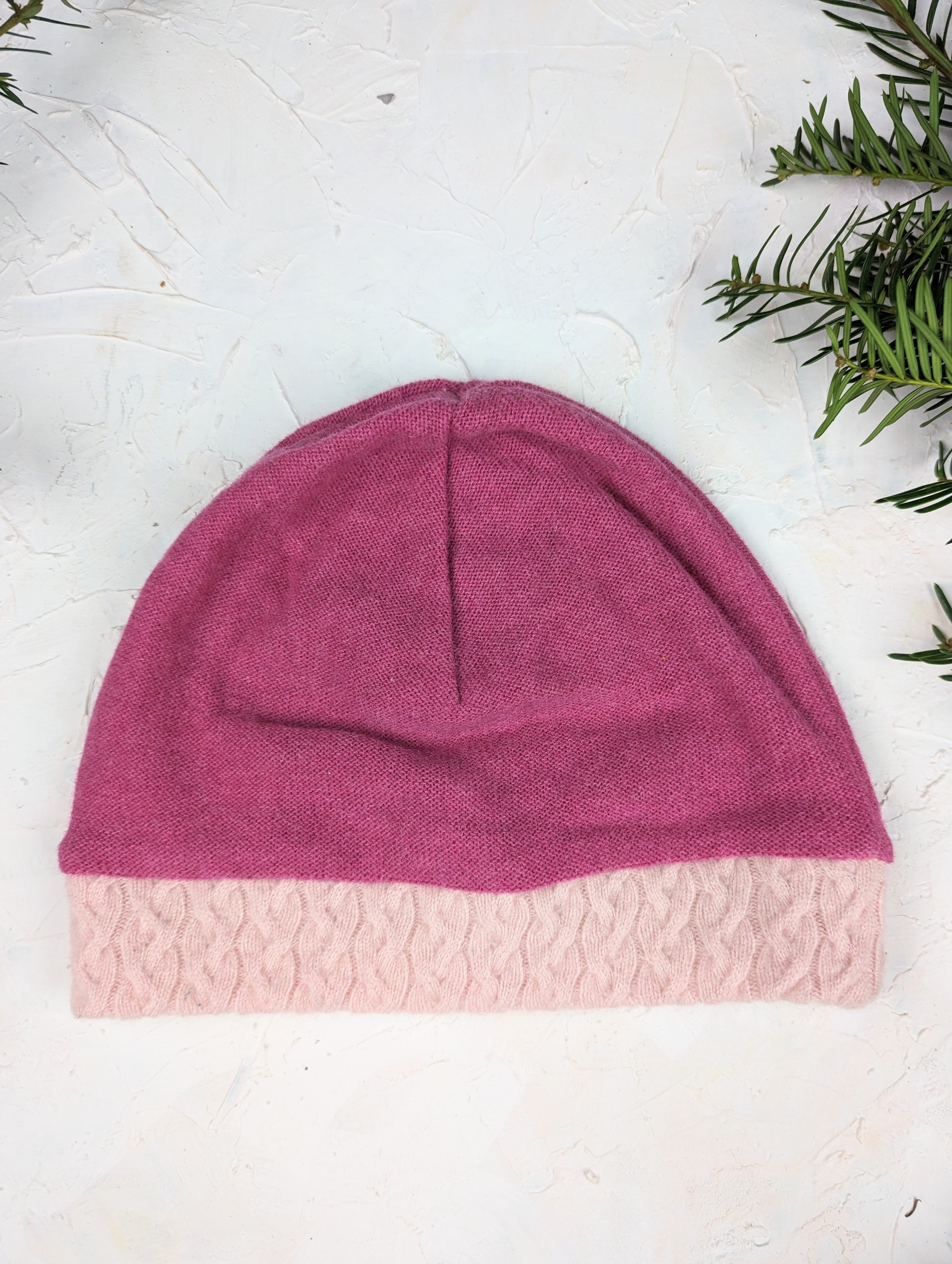 Cashmere Combo Hat - Adult/big Kid