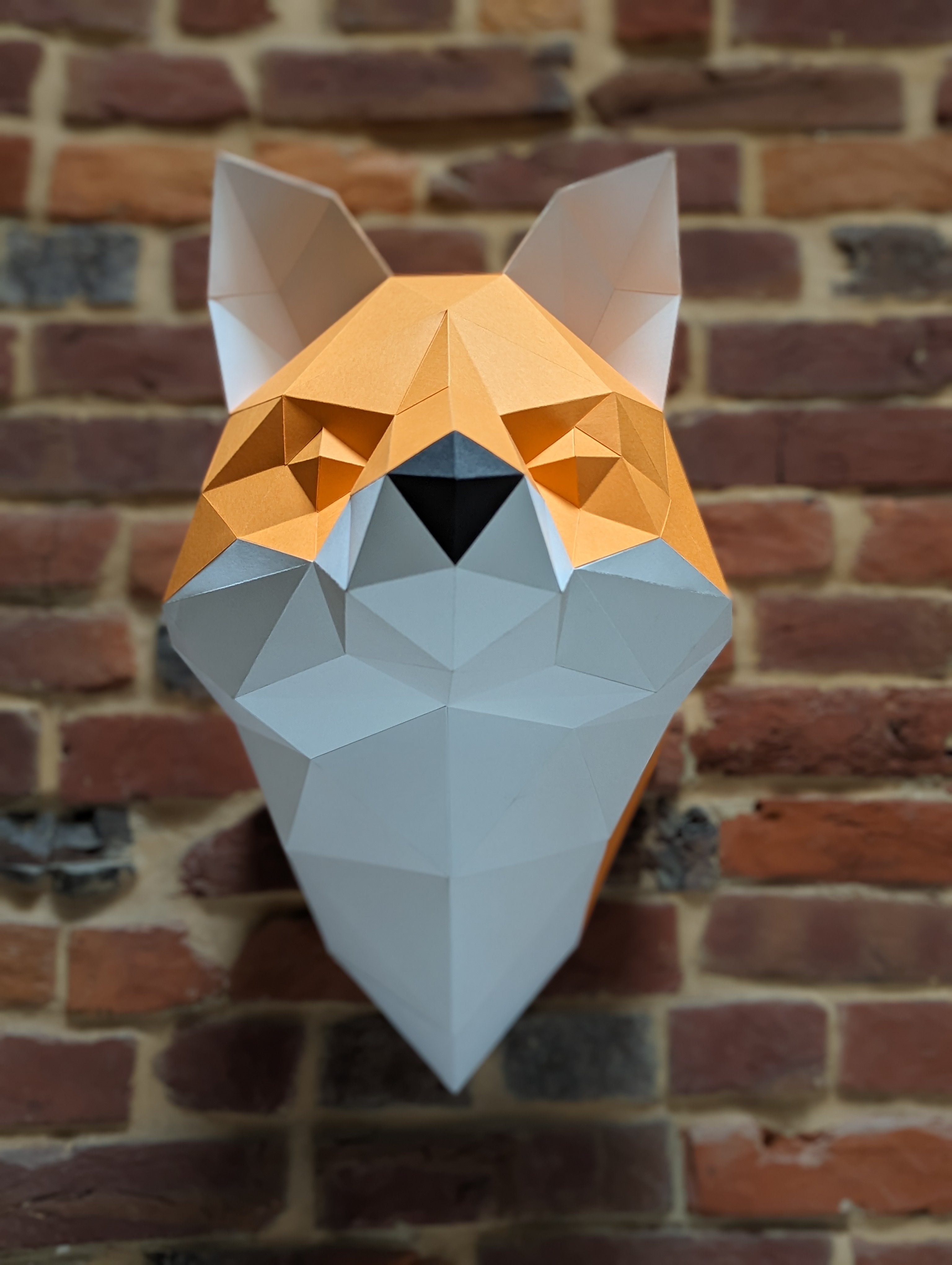 Cecilia The Fox | Diy Paper Craft Animal Kit