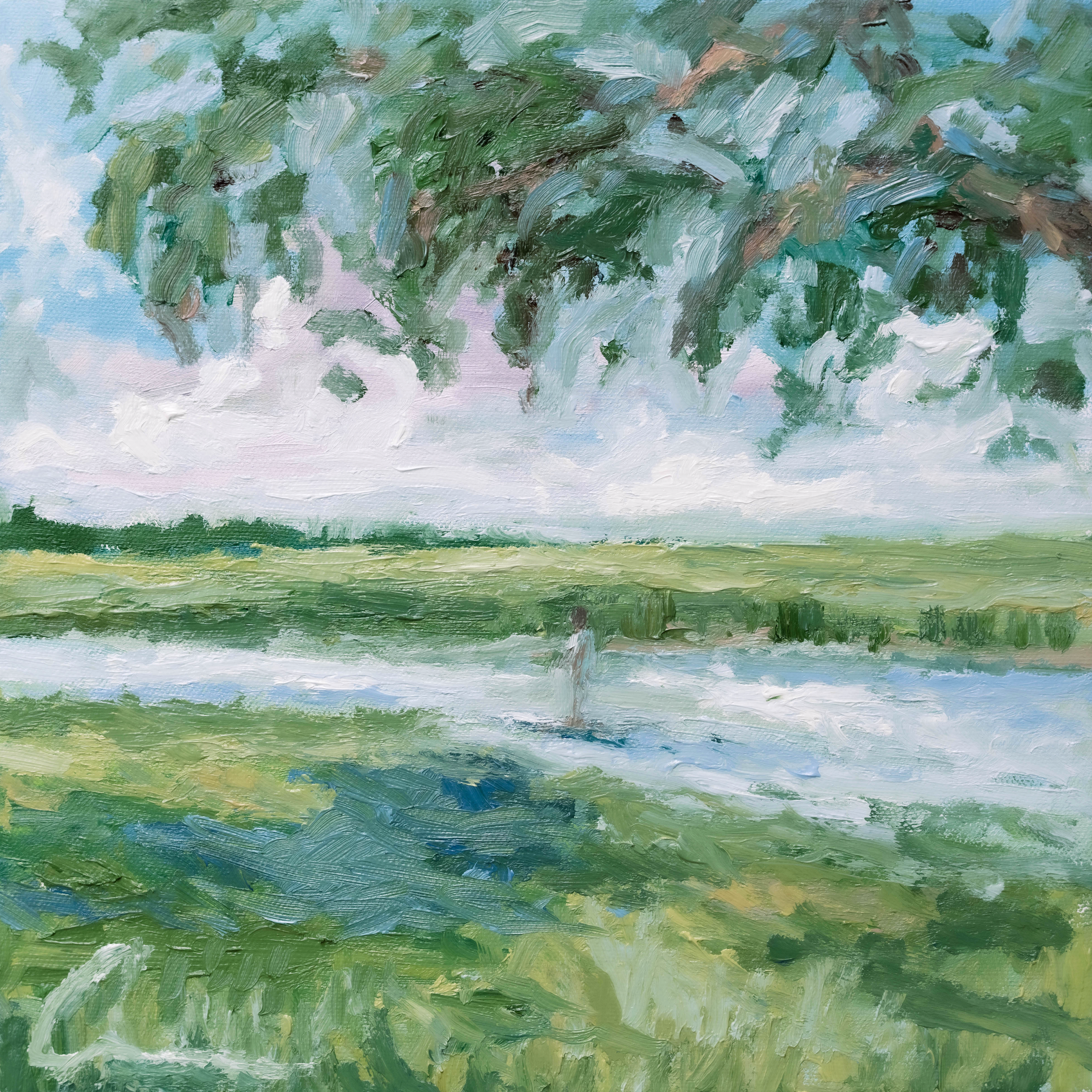 Paddling By Pitt Street Print