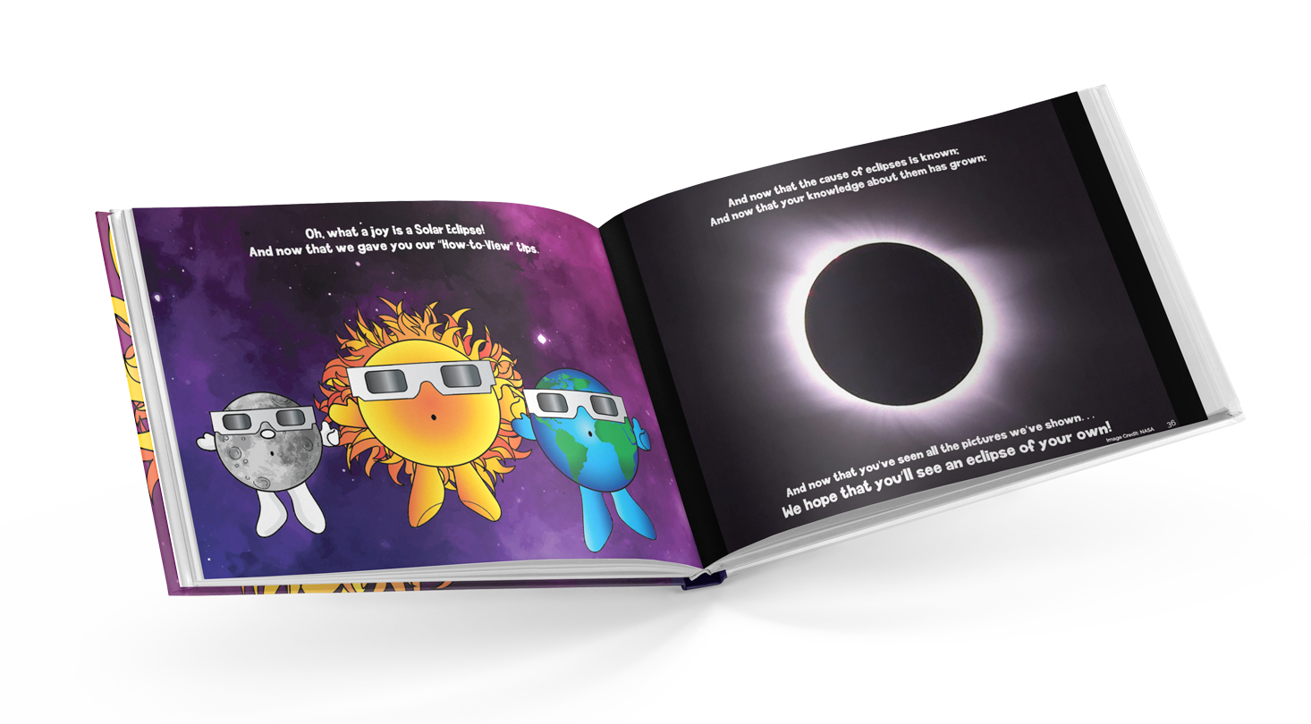 "oh! What A Joy Is A Solar Eclipse" Book & Glasses