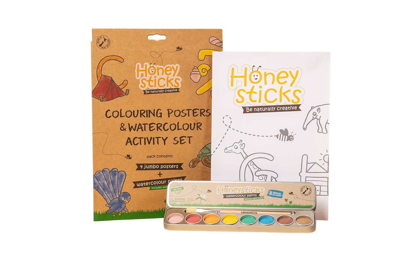 Jumbo Posters And Paints Activity Set
