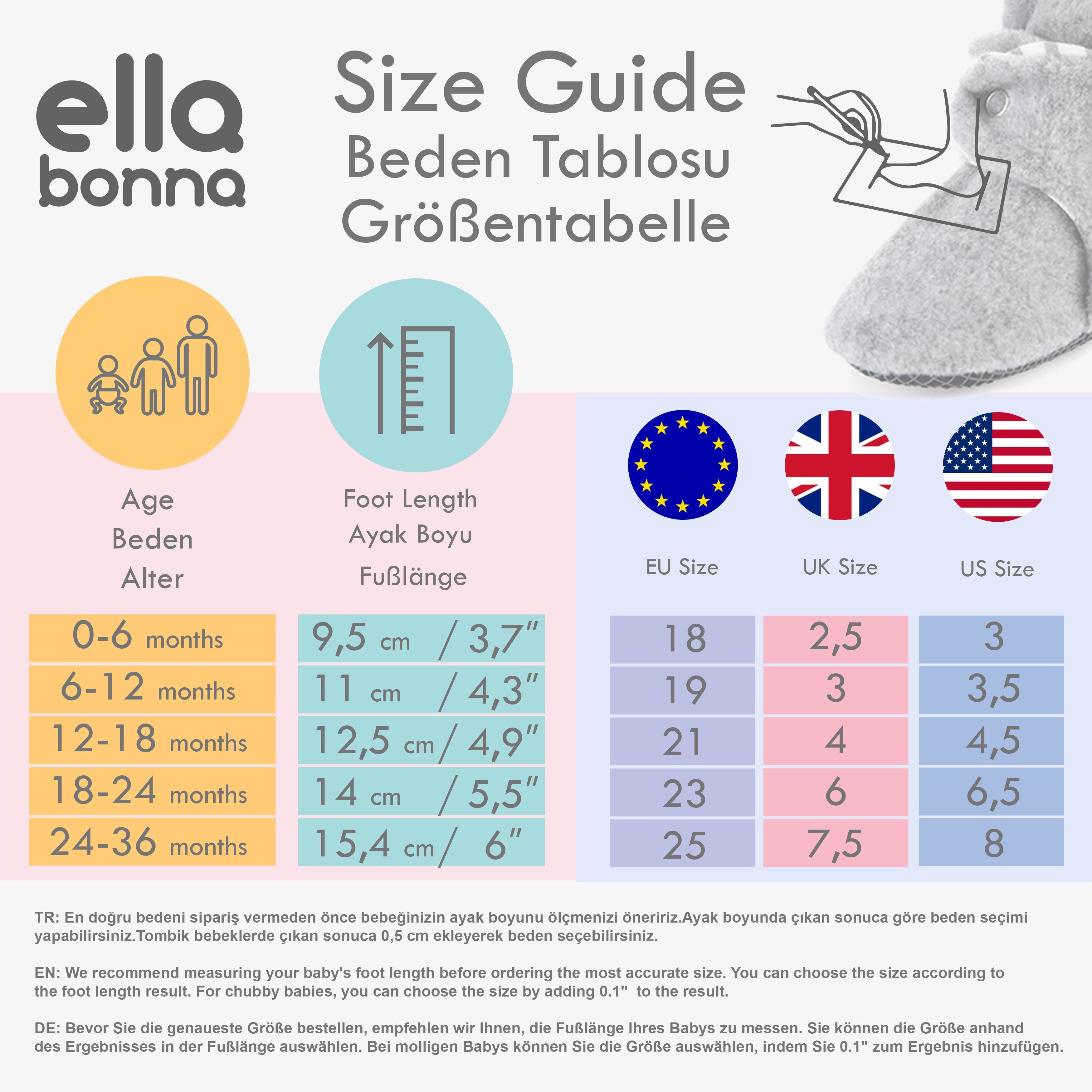 Organic Cotton Baby Booties, Non-slip Sole, Cotton Newborn Booties Home Nursery Shoes, Vermilon