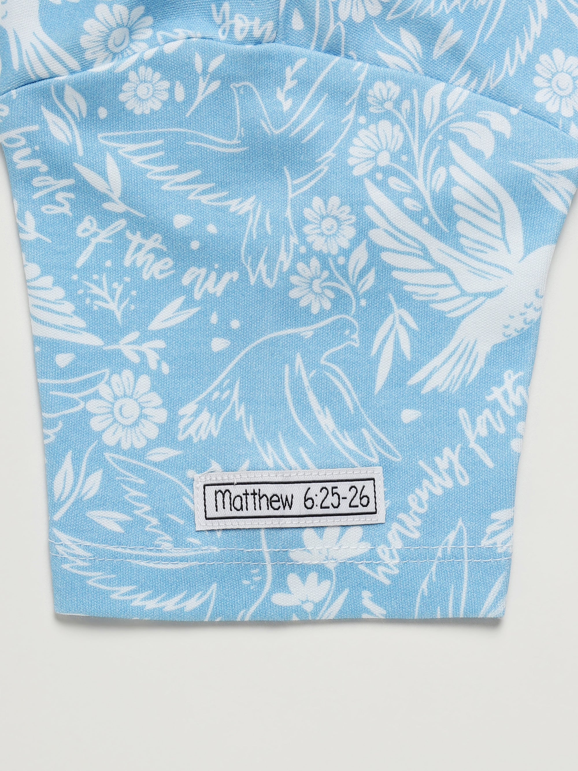 Birds Of The Air Short Sleeve Set Cotton