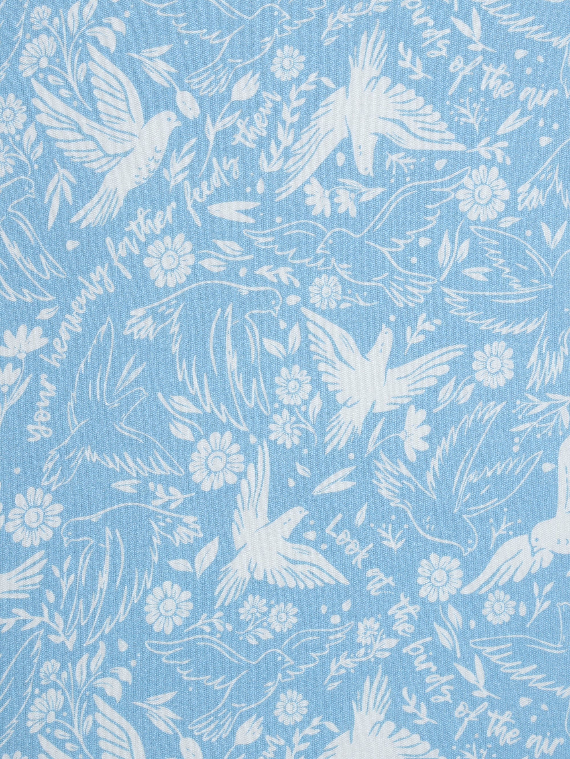 Birds Of The Air Short Sleeve Set Cotton