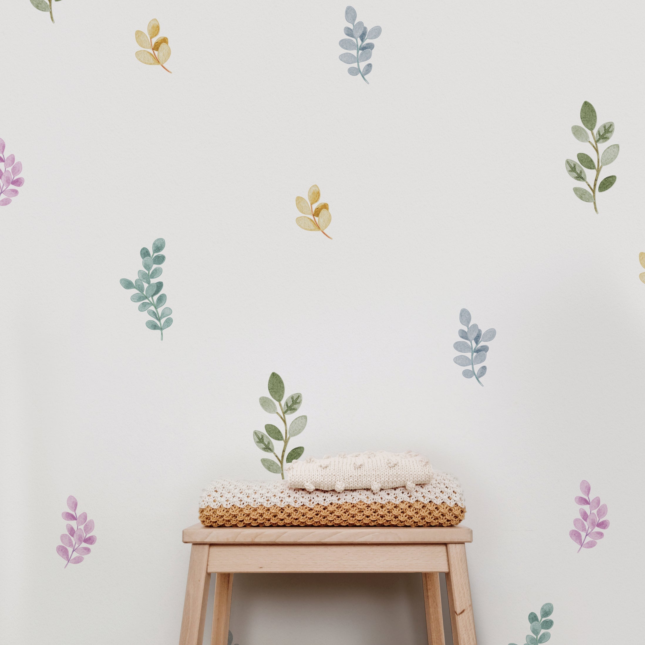 Pastel Leaves