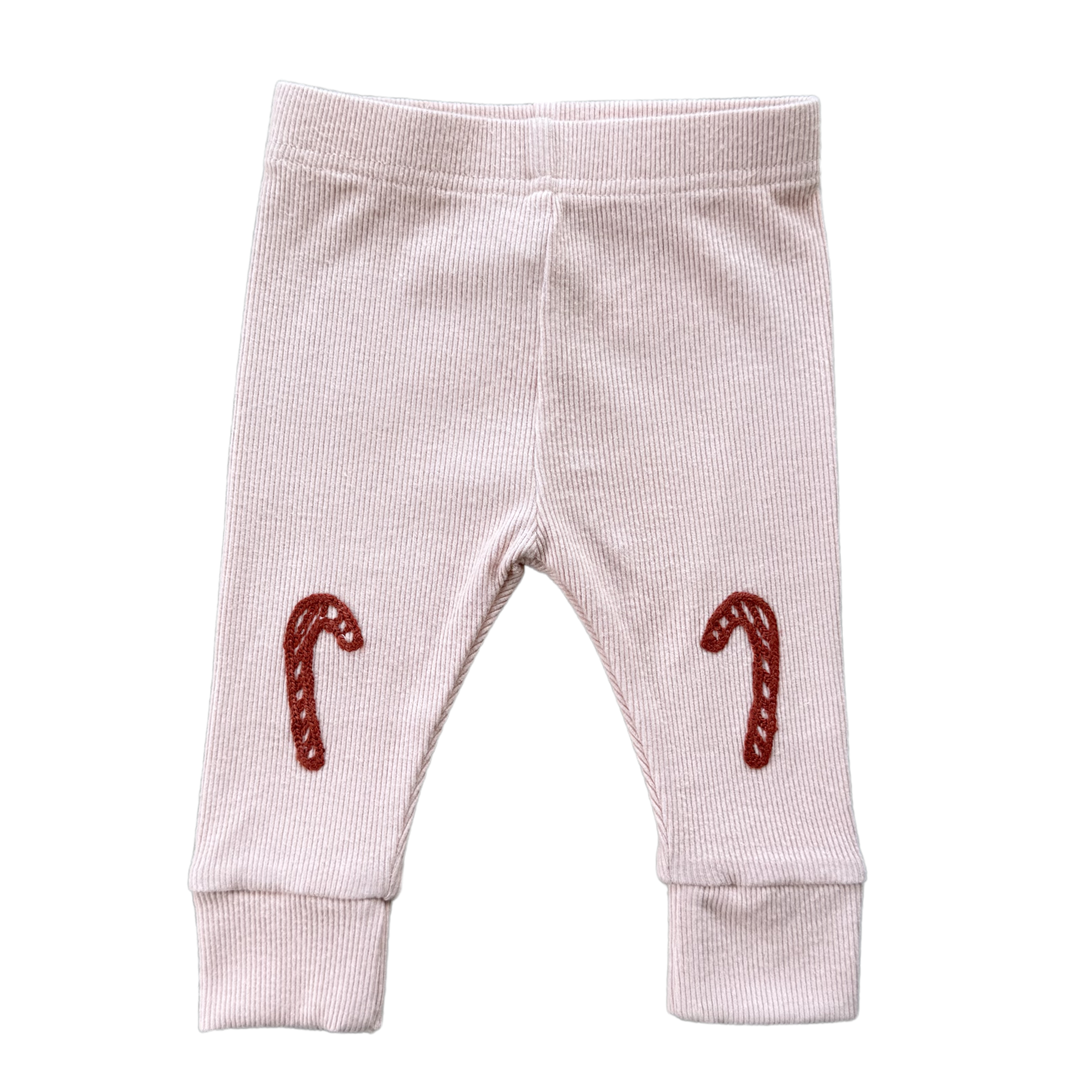 Patch Ribbed Leggings