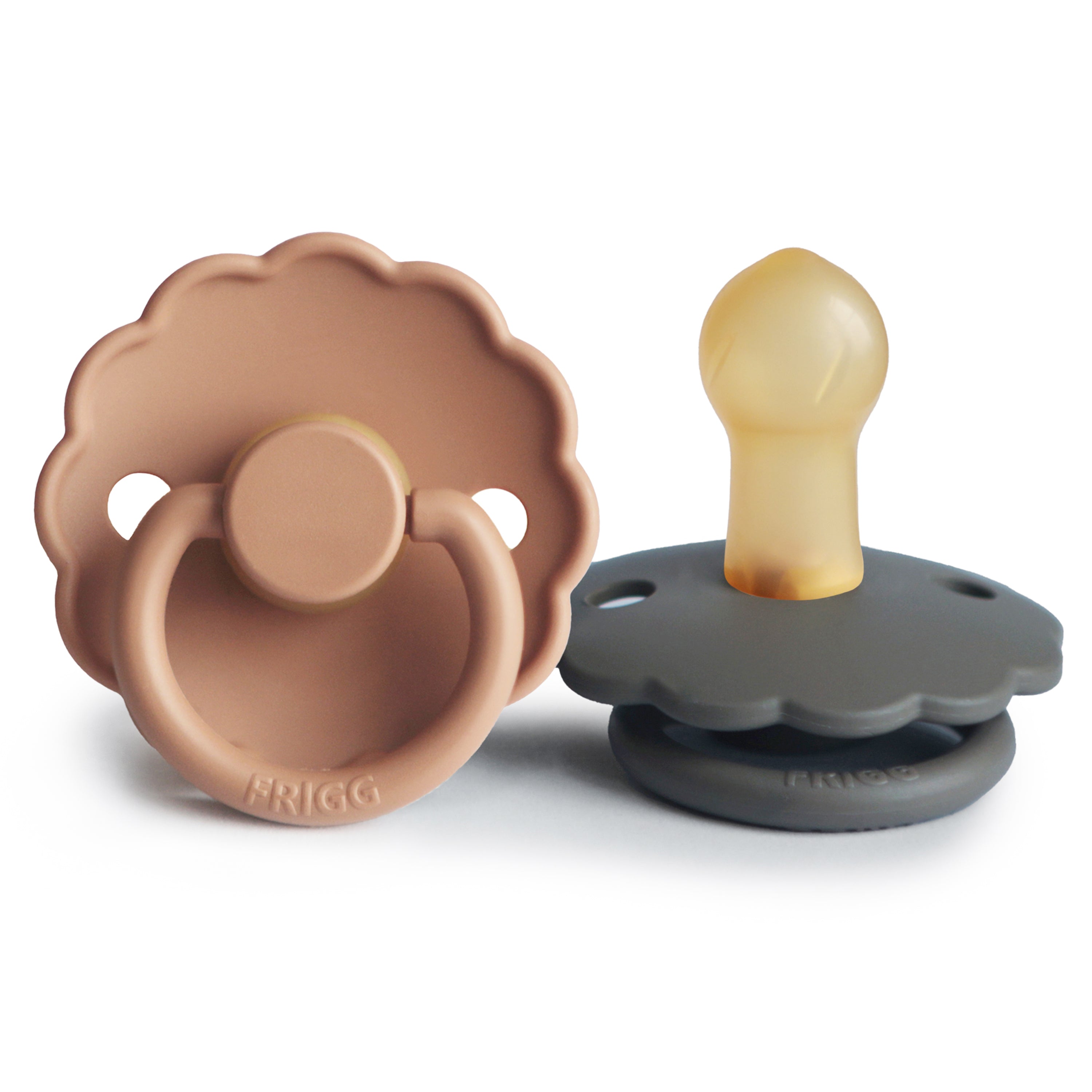 Frigg Daisy Natural Rubber Pacifier 2-pack