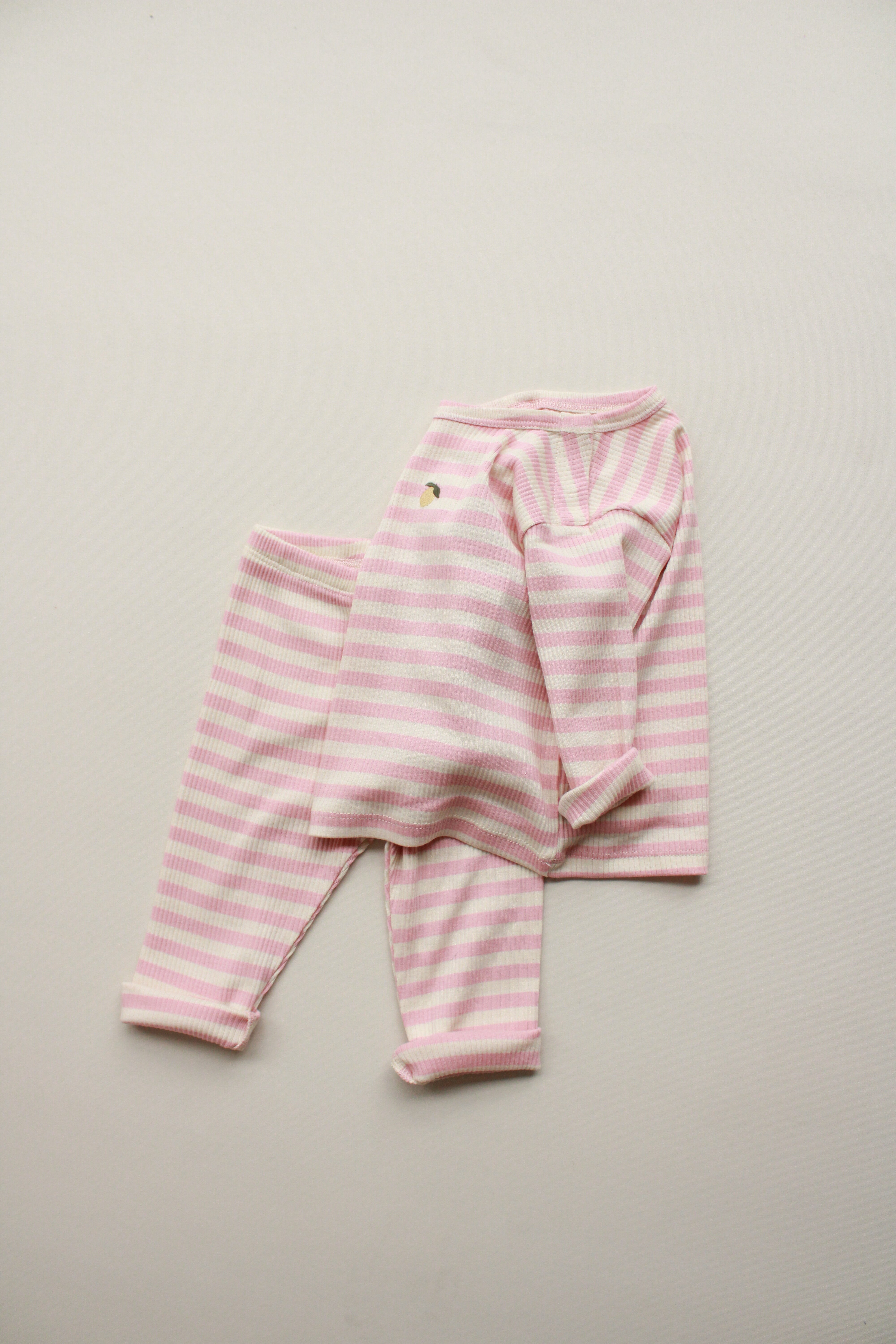 Pink Lemon Striped