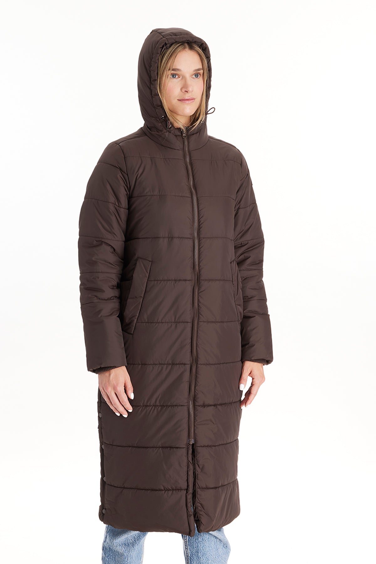 Penelope 3 In 1 Long Puffer Maternity Coat