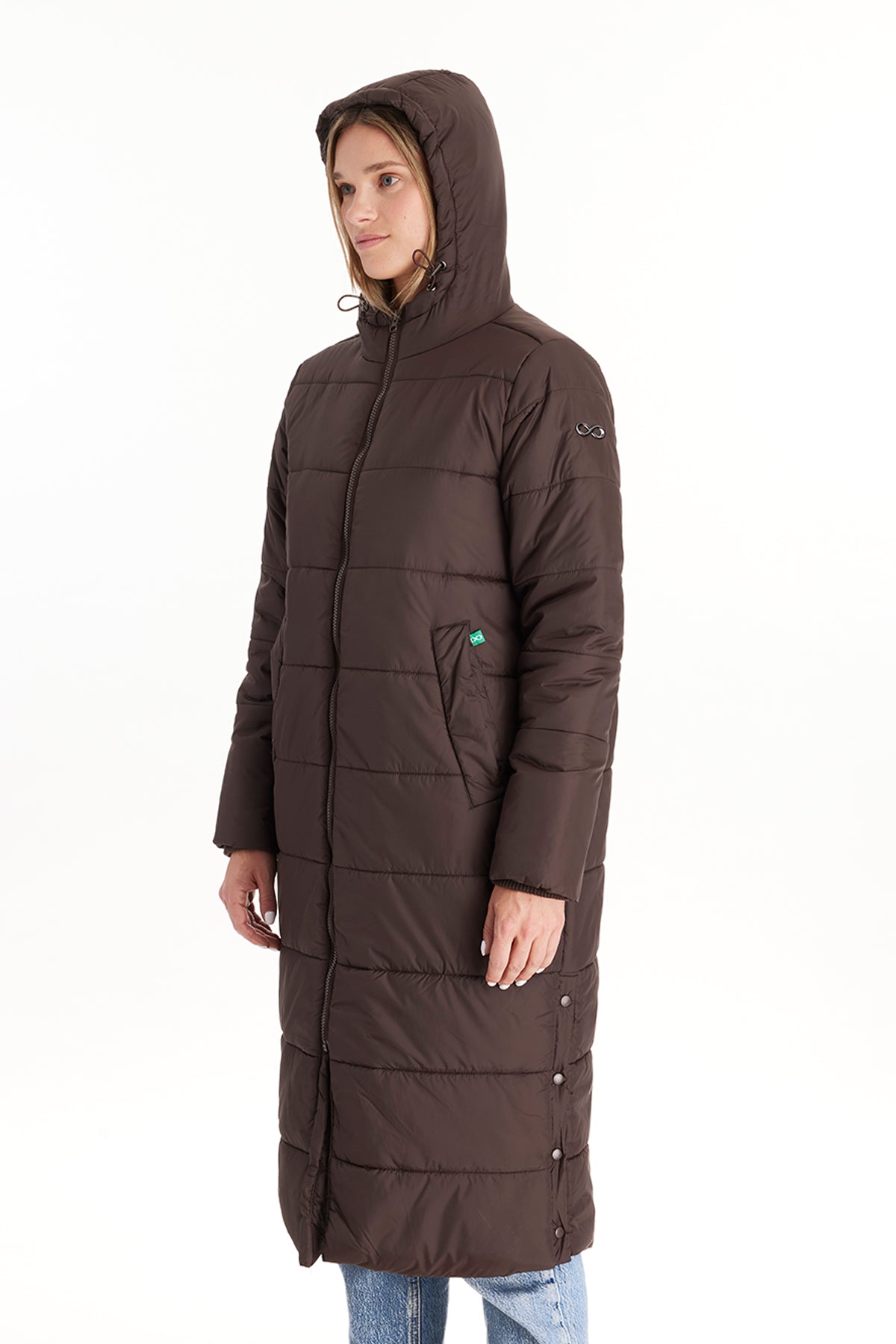 Penelope 3 In 1 Long Puffer Maternity Coat