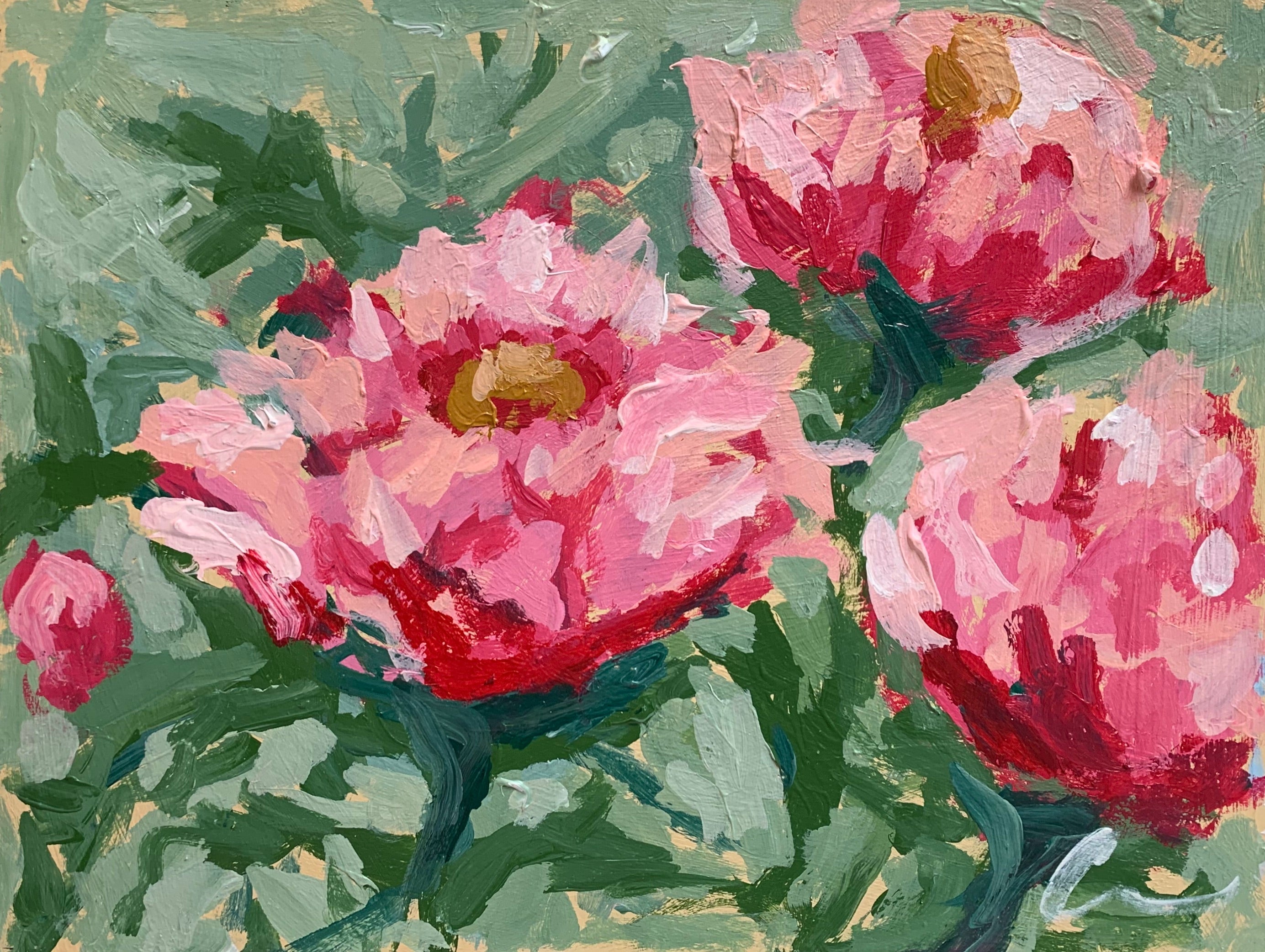 Peonies 1 Print