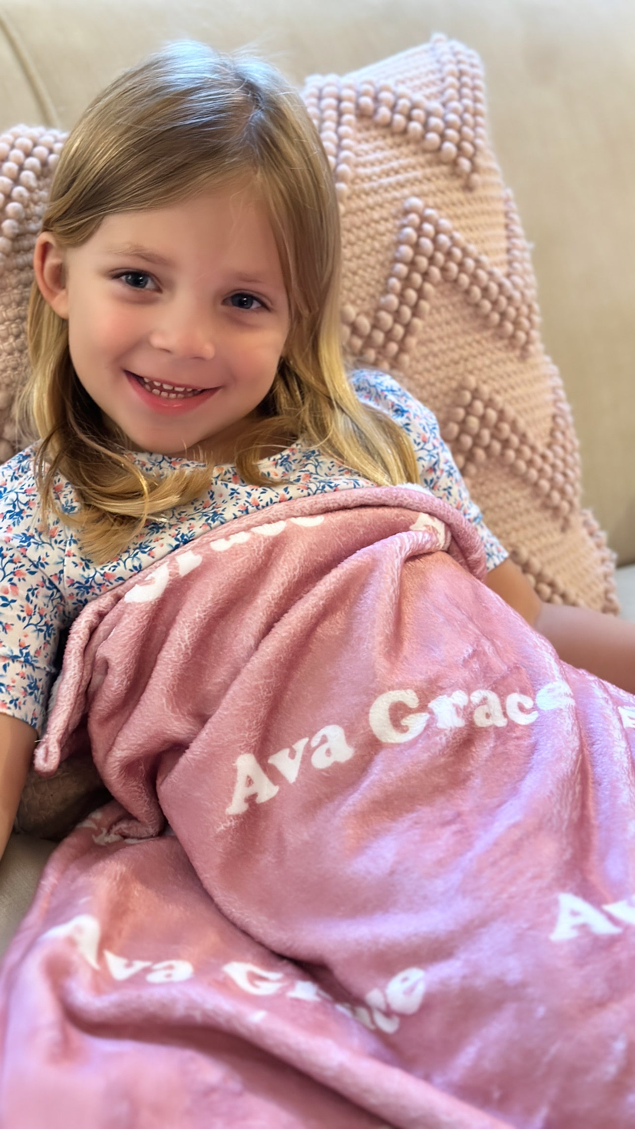 Personalized Baby Blanket, Toddler Blanket, Throw Blanket