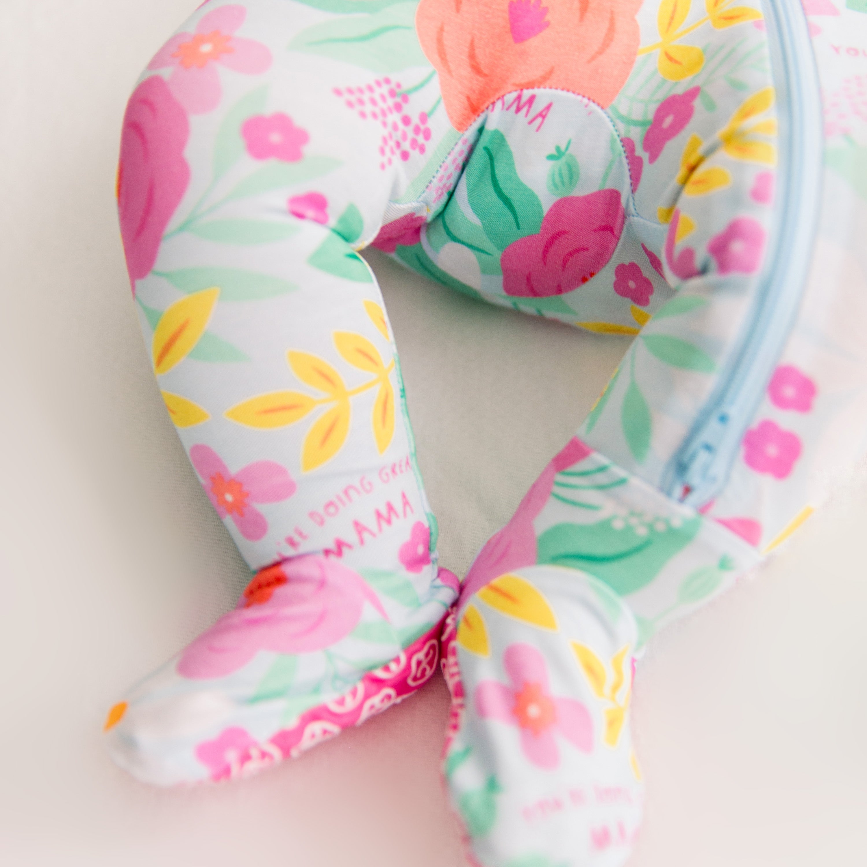 The Second-skin Footie | Flower Power | "you're Doing Great, Mama"