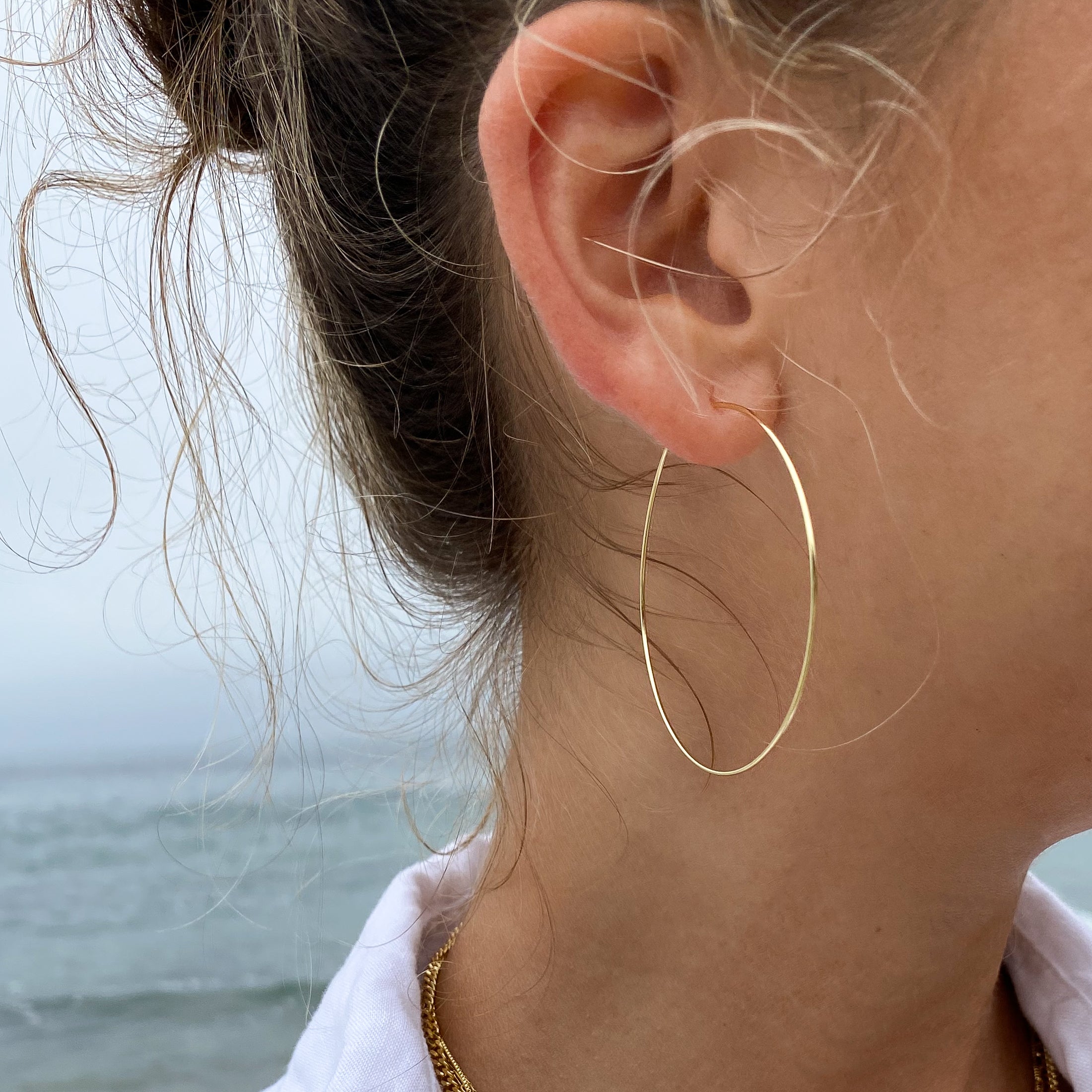 Petite Lola Hoop Earrings