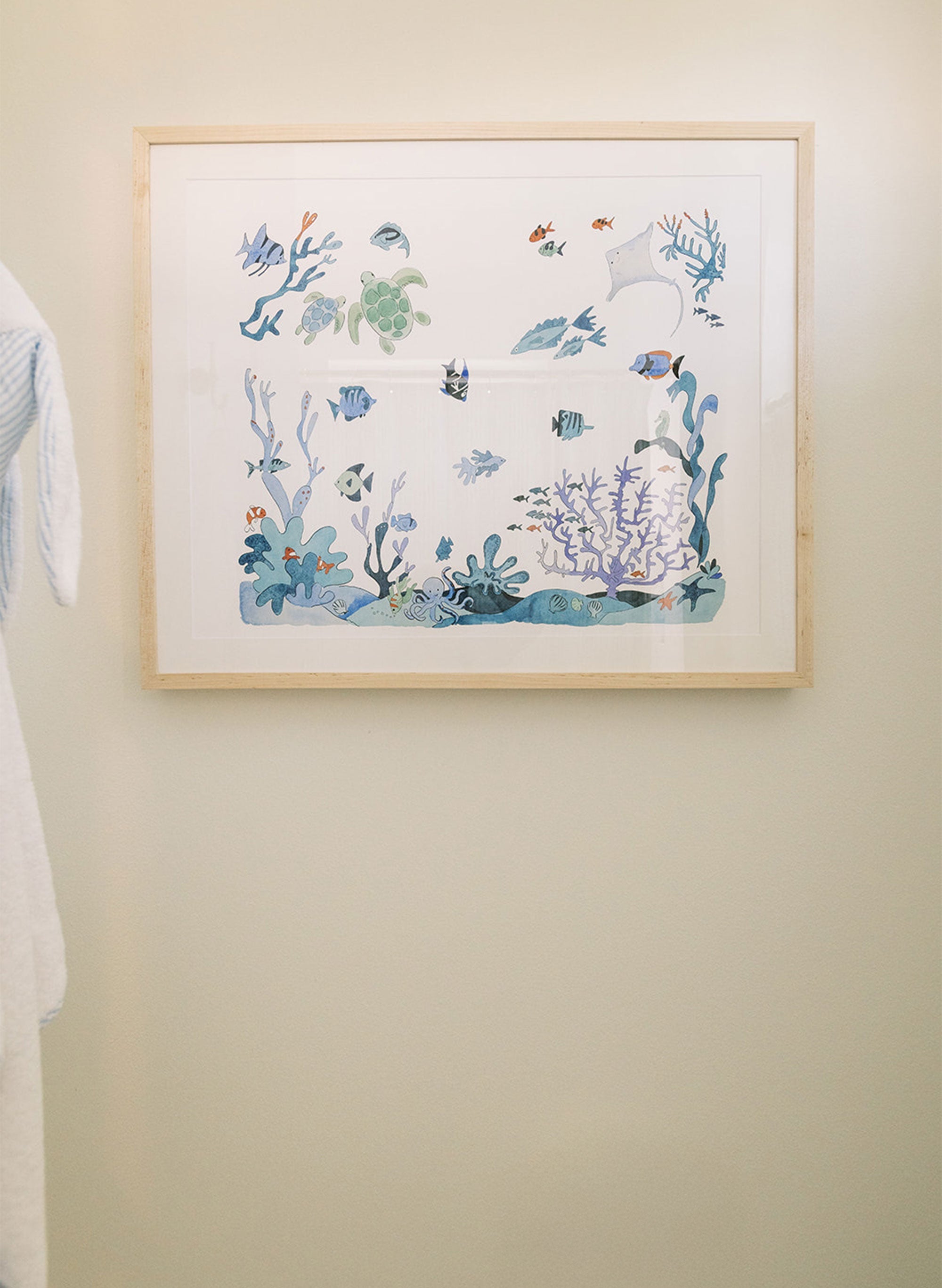 Art Print - Under The Sea - Framed