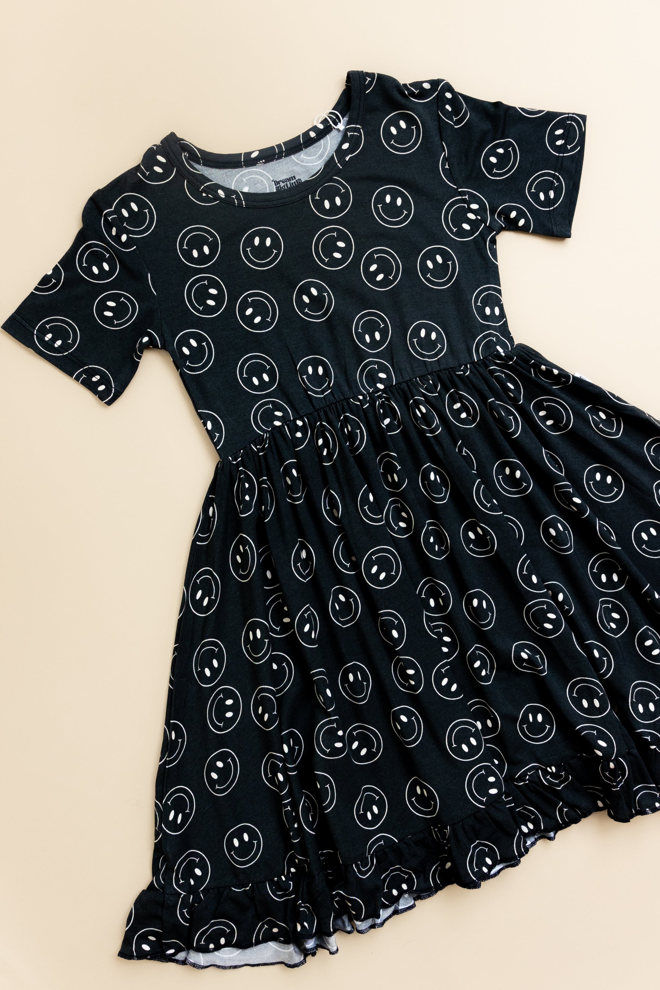 Midnight Smiles Dream Ruffle Dress