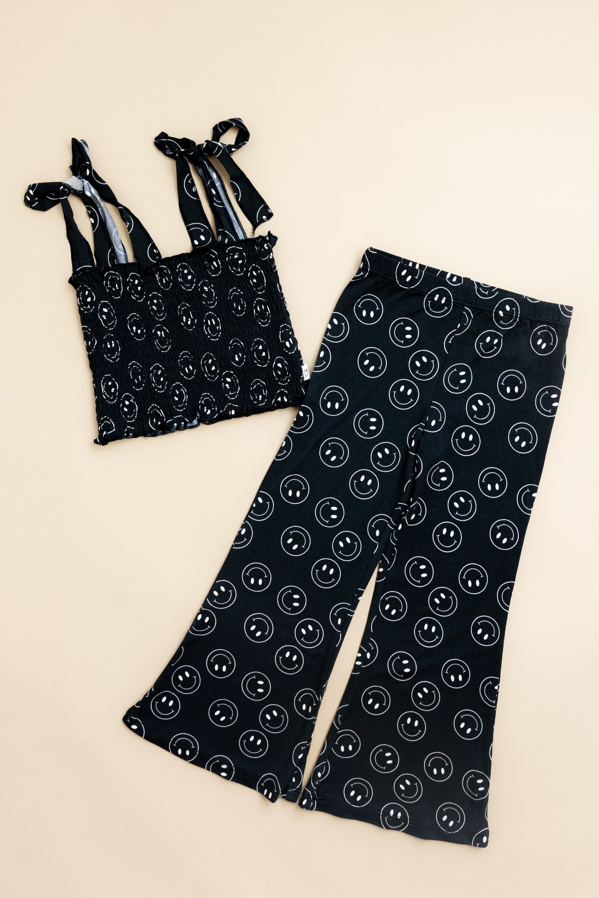 Midnight Smiles Dream Smocked Flare Set