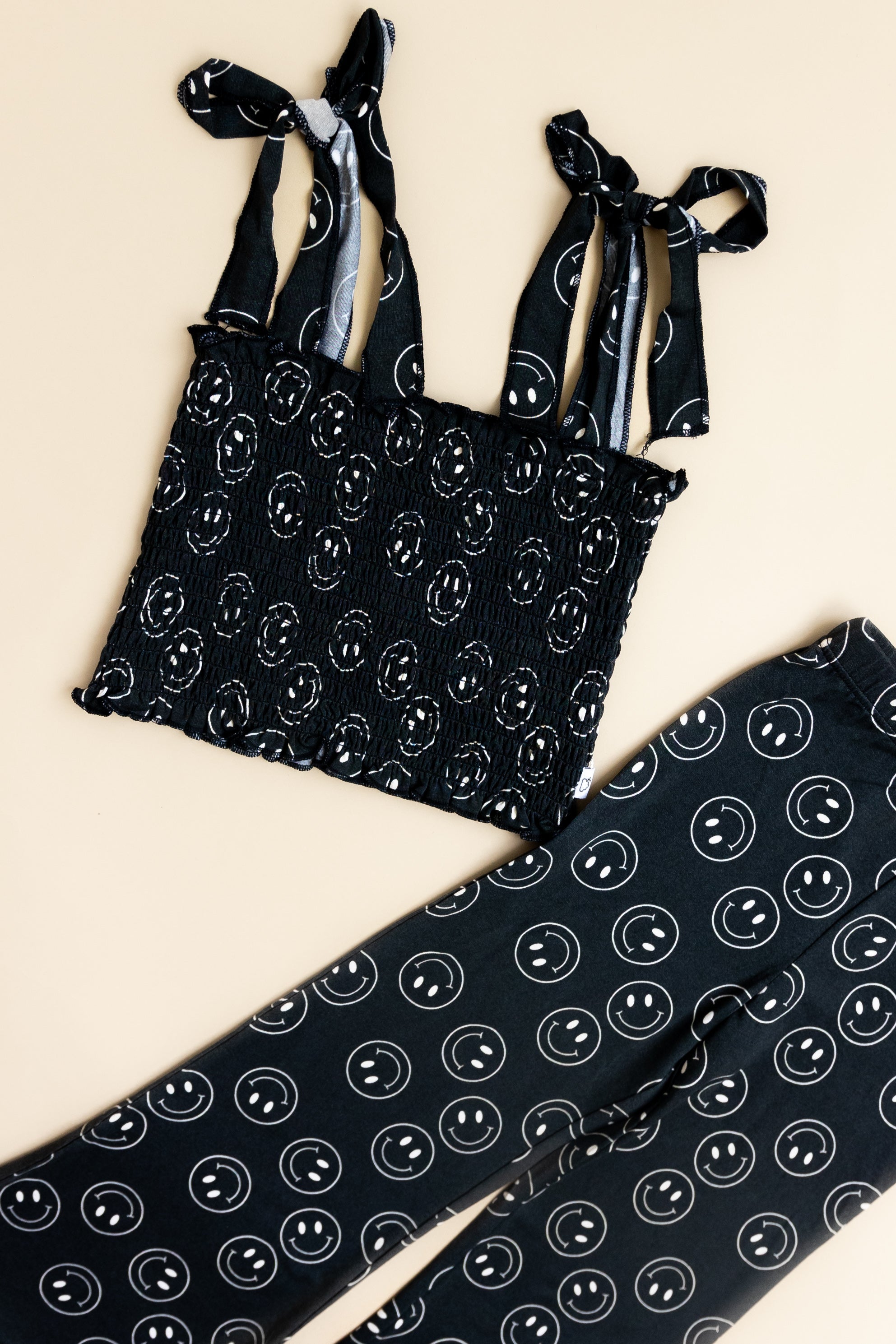 Midnight Smiles Dream Smocked Flare Set