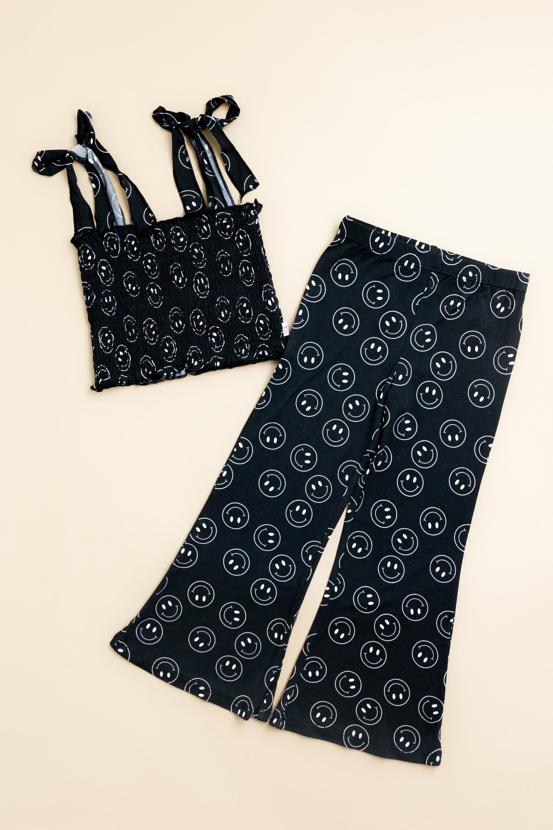 Midnight Smiles Dream Smocked Flare Set