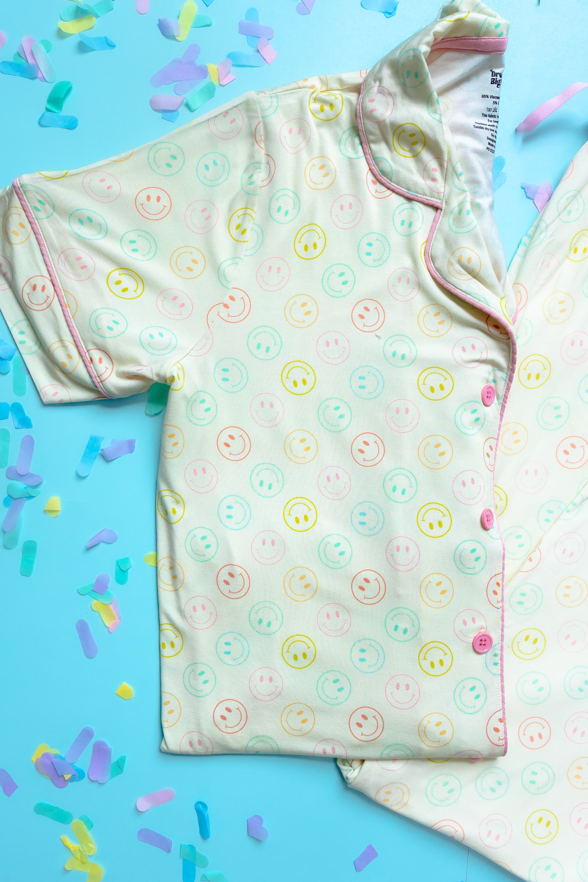 Pastel Smiles Women's Relaxed Flare Dream Set