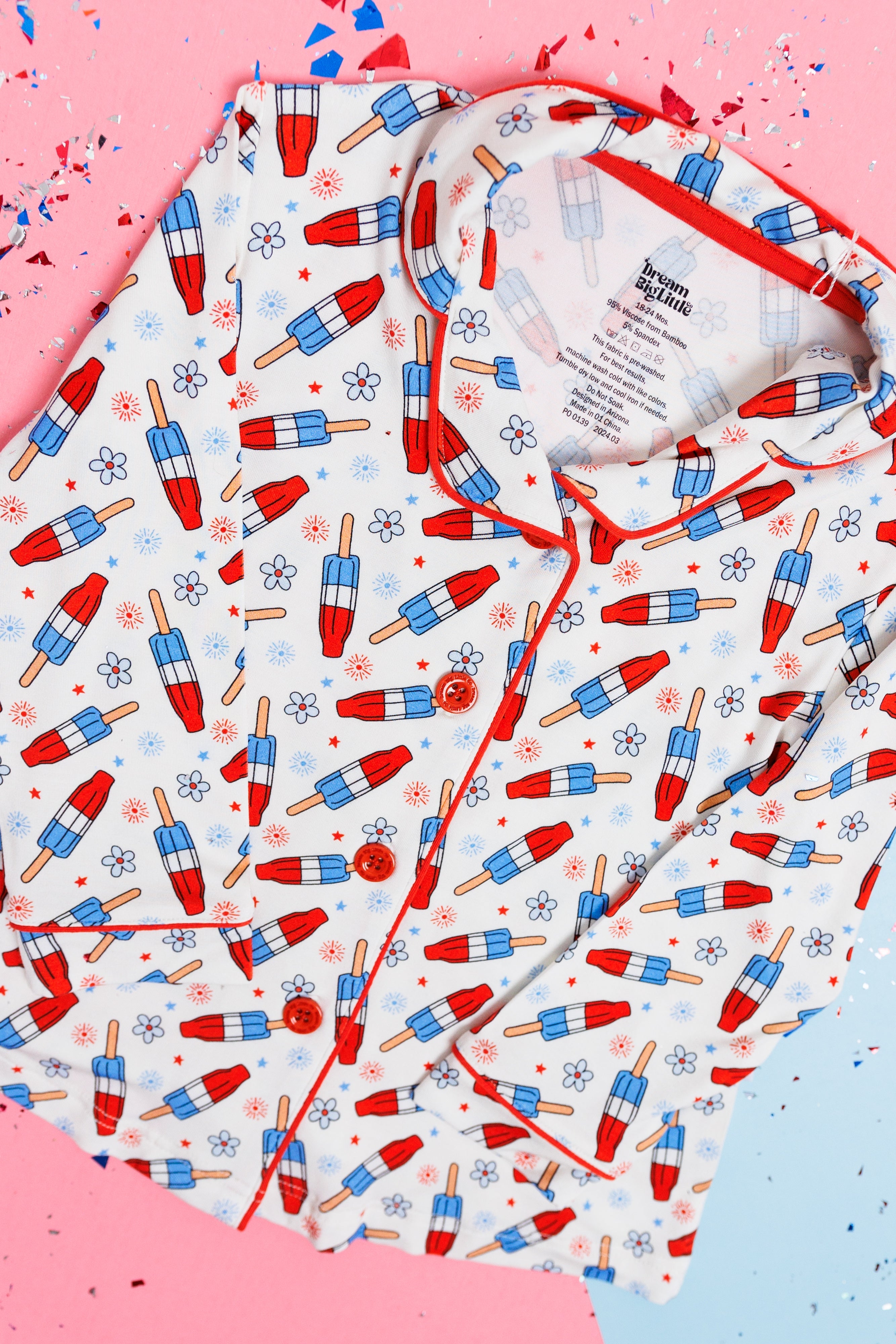 Little Miss Firecracker Girl's Dream Gown