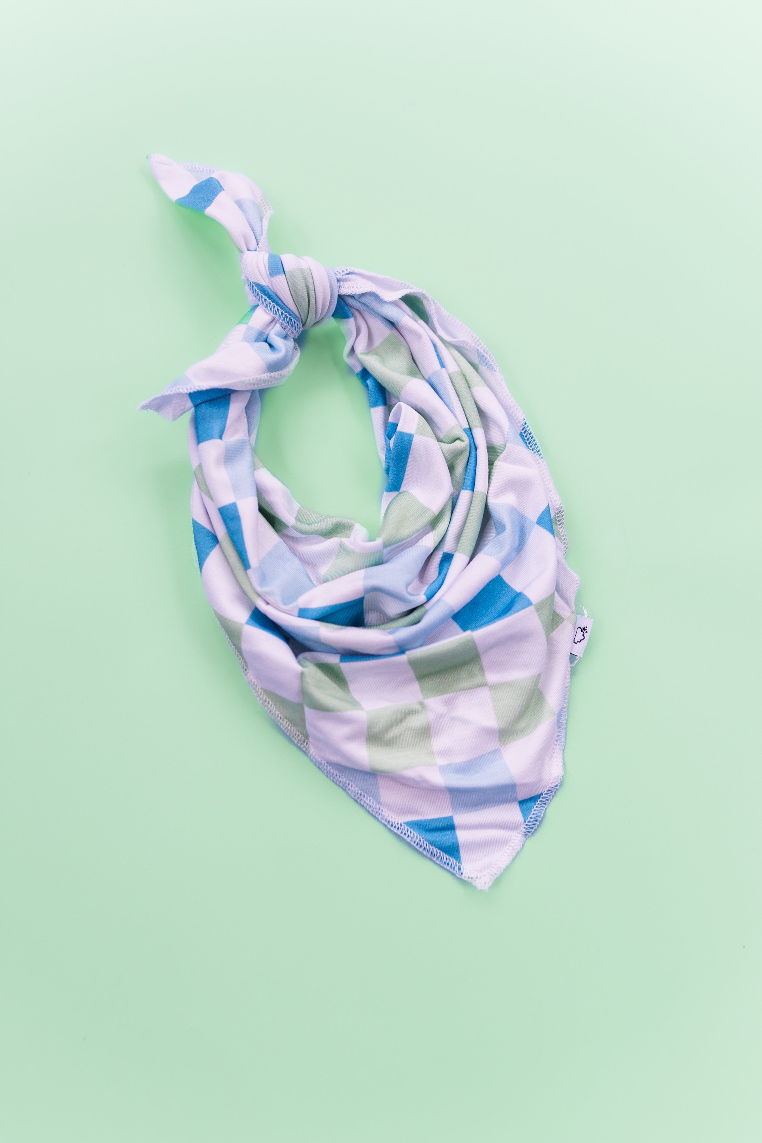 High Tide Checkers Dream Dog Bandana