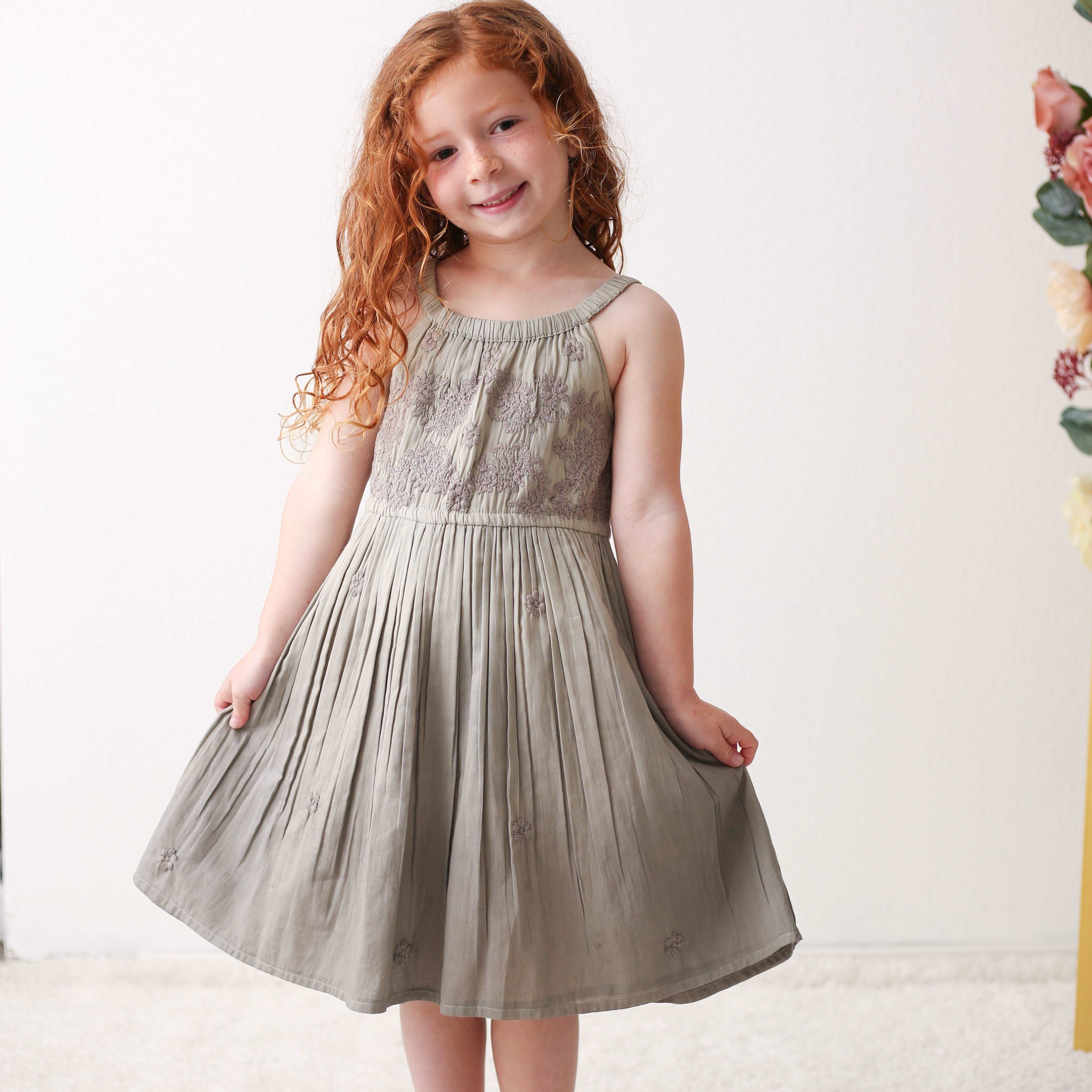 Cassie Dress In Grey