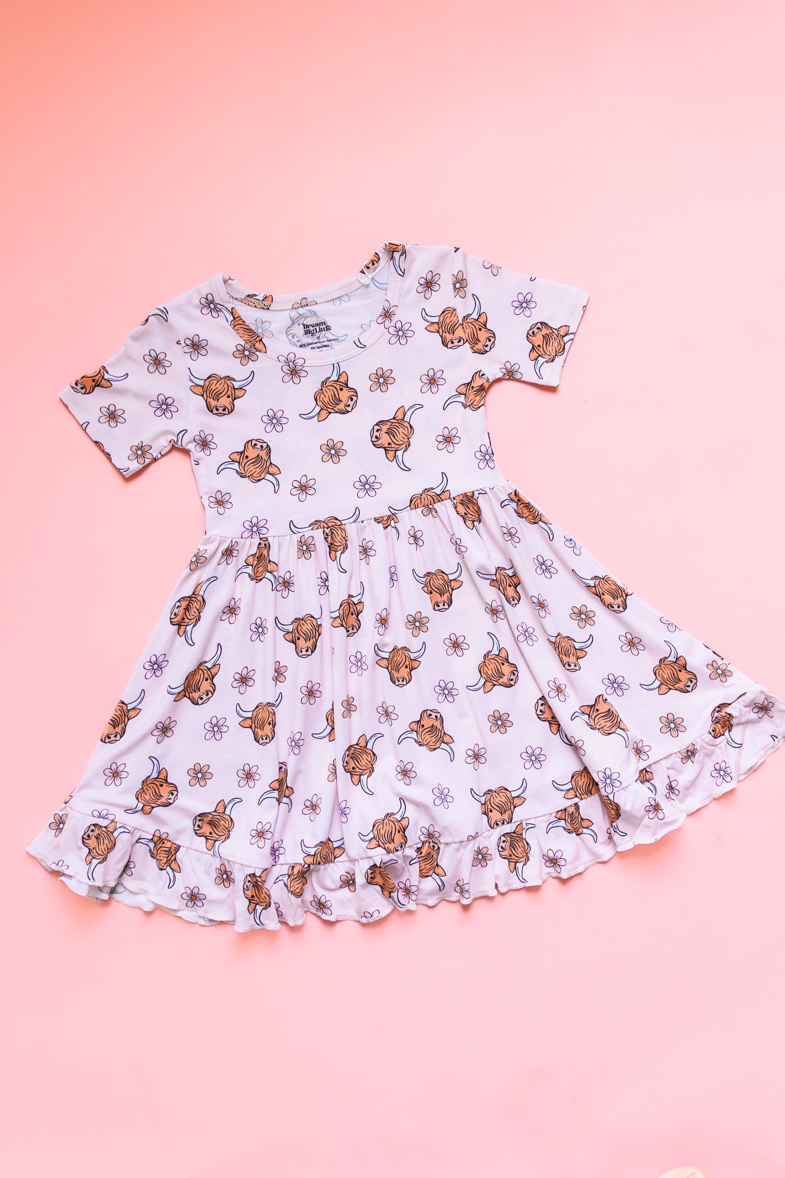 Exclusive Highland Cutie Dream Ruffle Dress