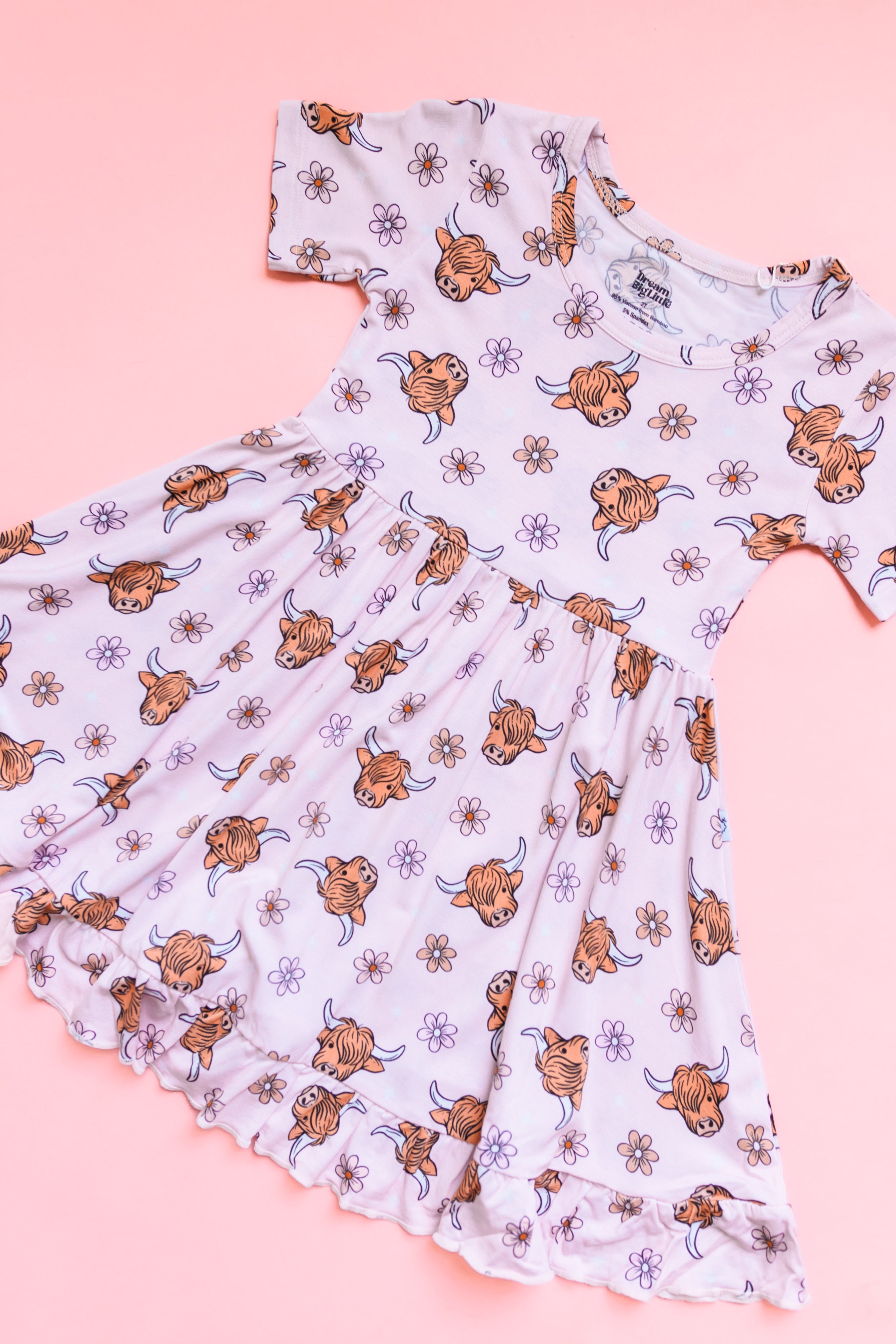 Exclusive Highland Cutie Dream Ruffle Dress