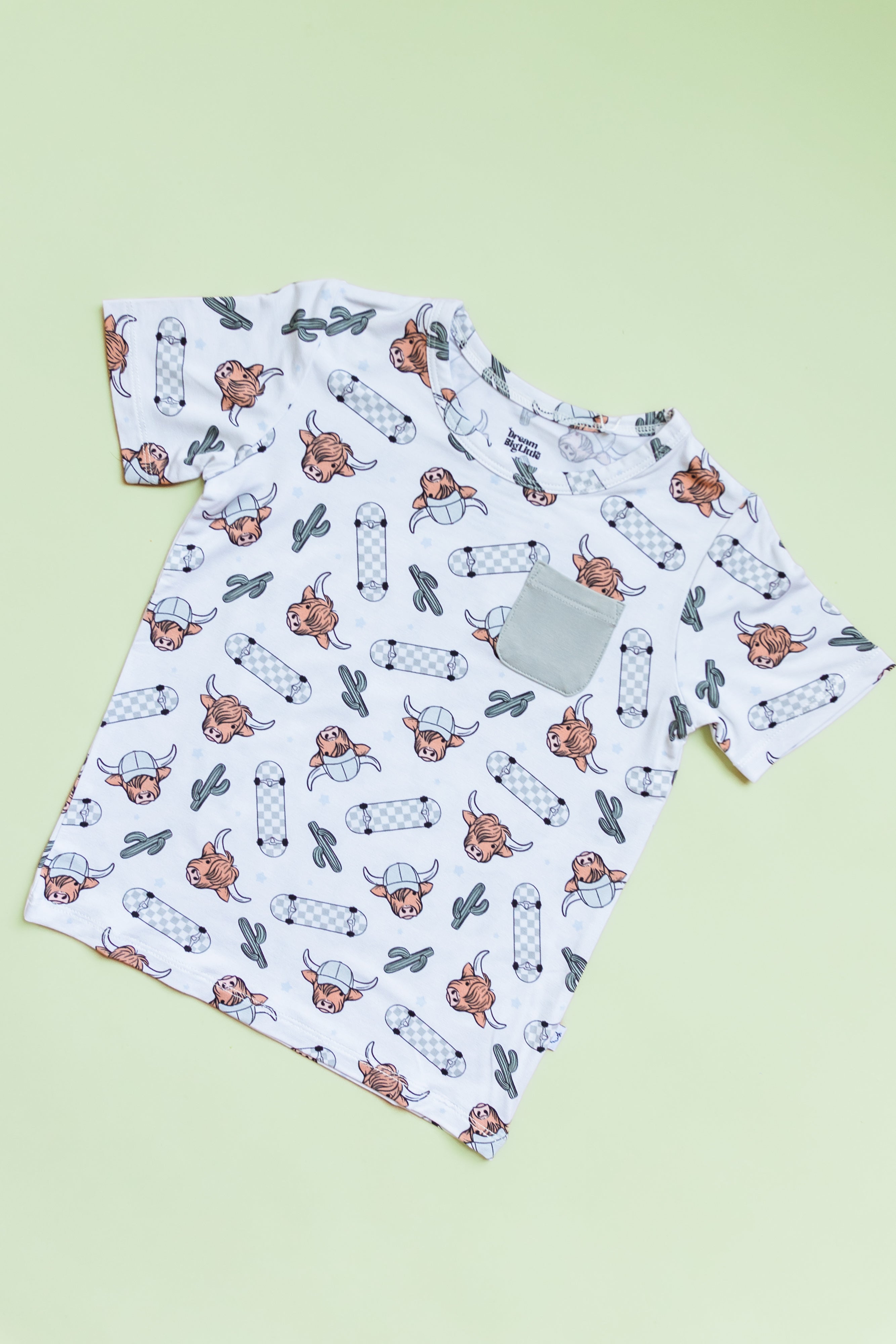 Exclusive Moo-ving Fast Dream Pocket Tee