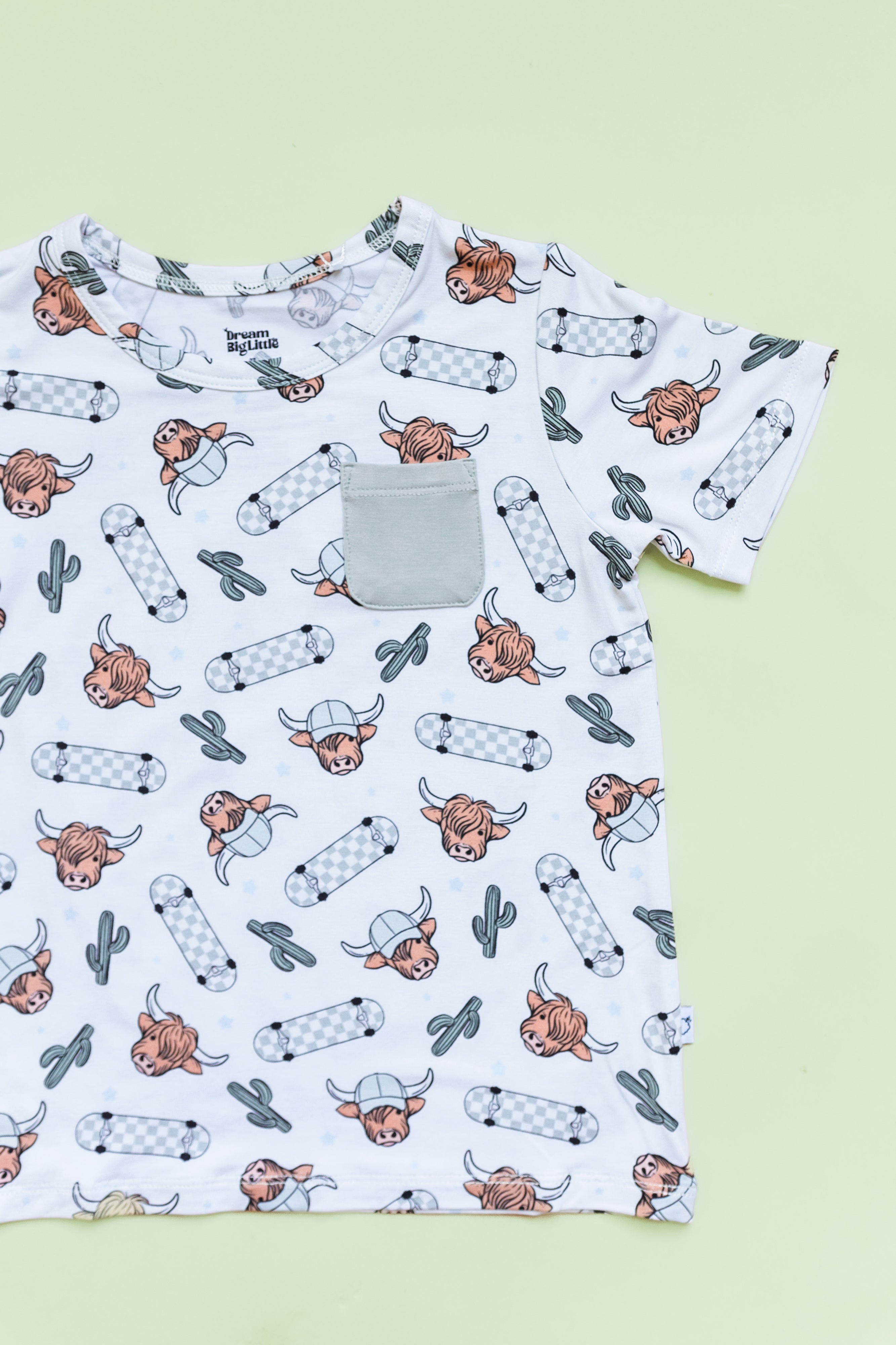 Exclusive Moo-ving Fast Dream Pocket Tee