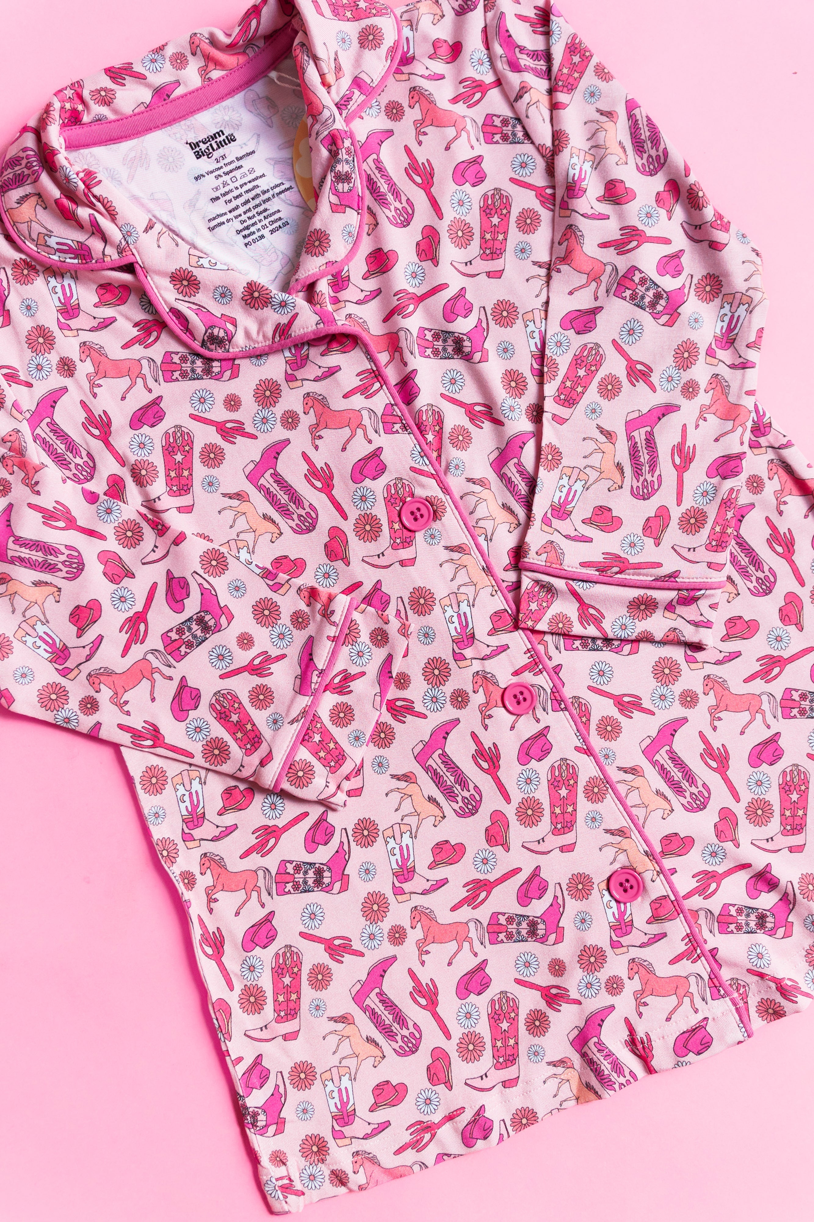 Stay Wild Cowgirl Girl's Dream Gown