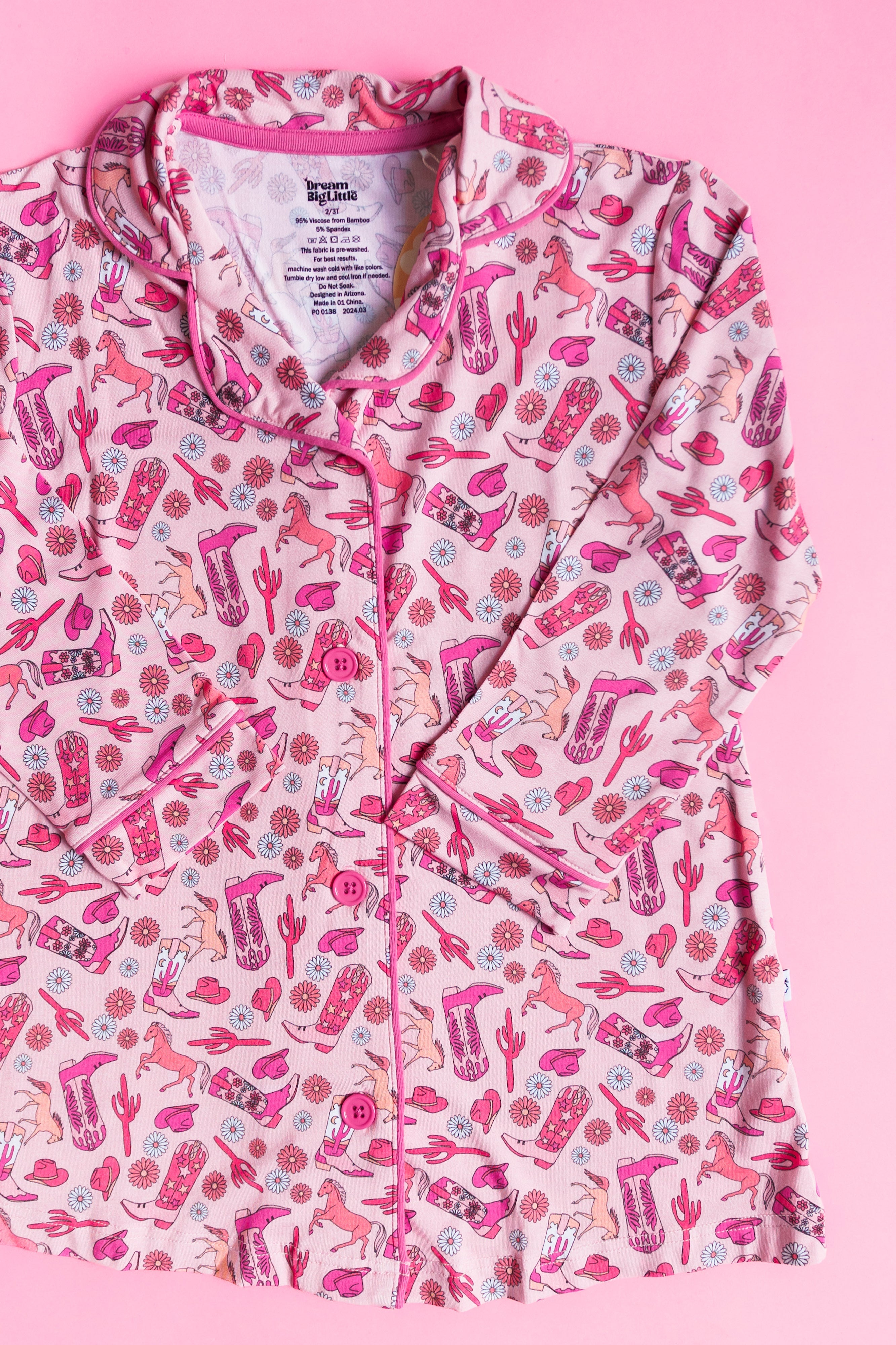 Stay Wild Cowgirl Girl's Dream Gown