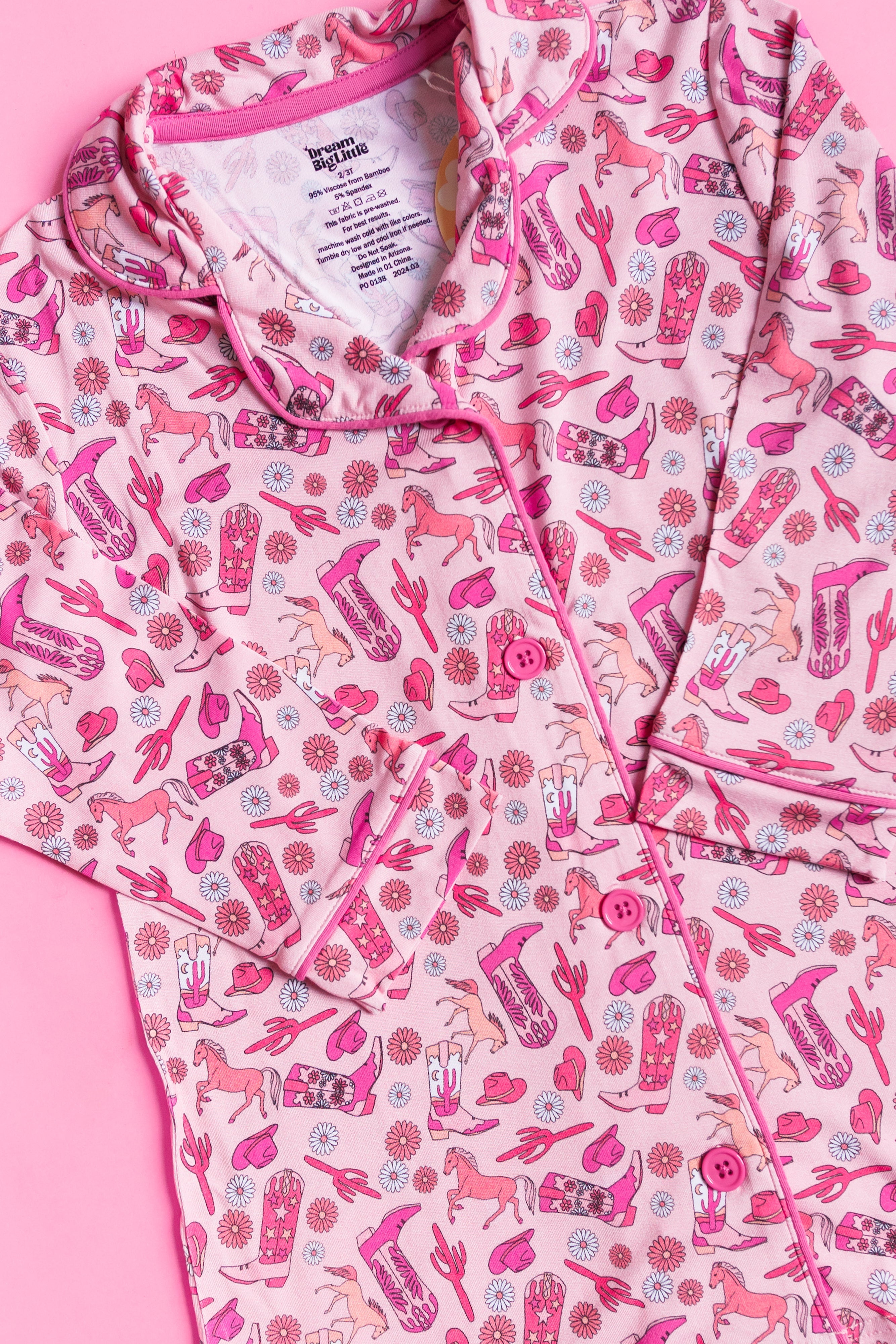 Stay Wild Cowgirl Girl's Dream Gown