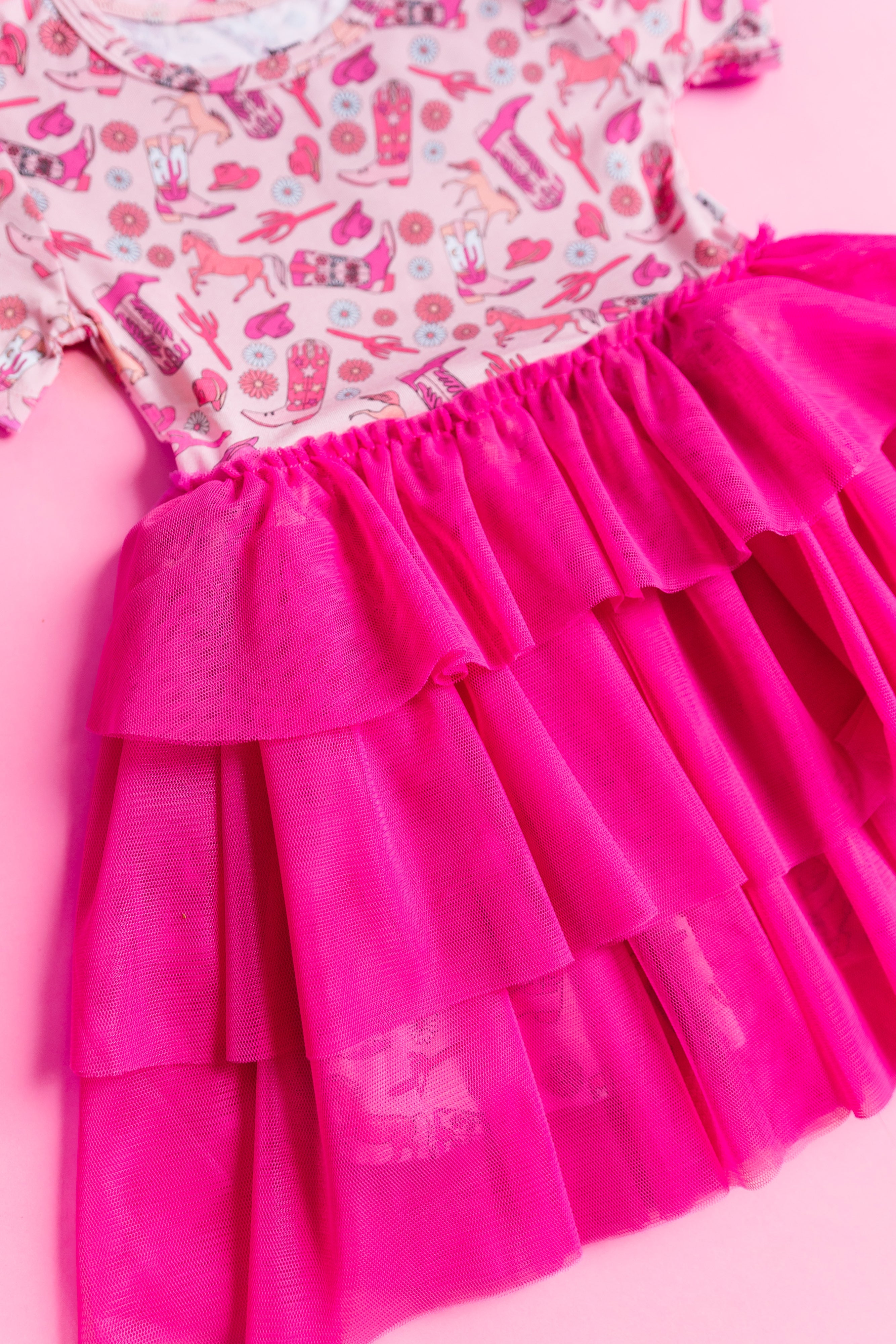Stay Wild Cowgirl Dream Tutu Dress