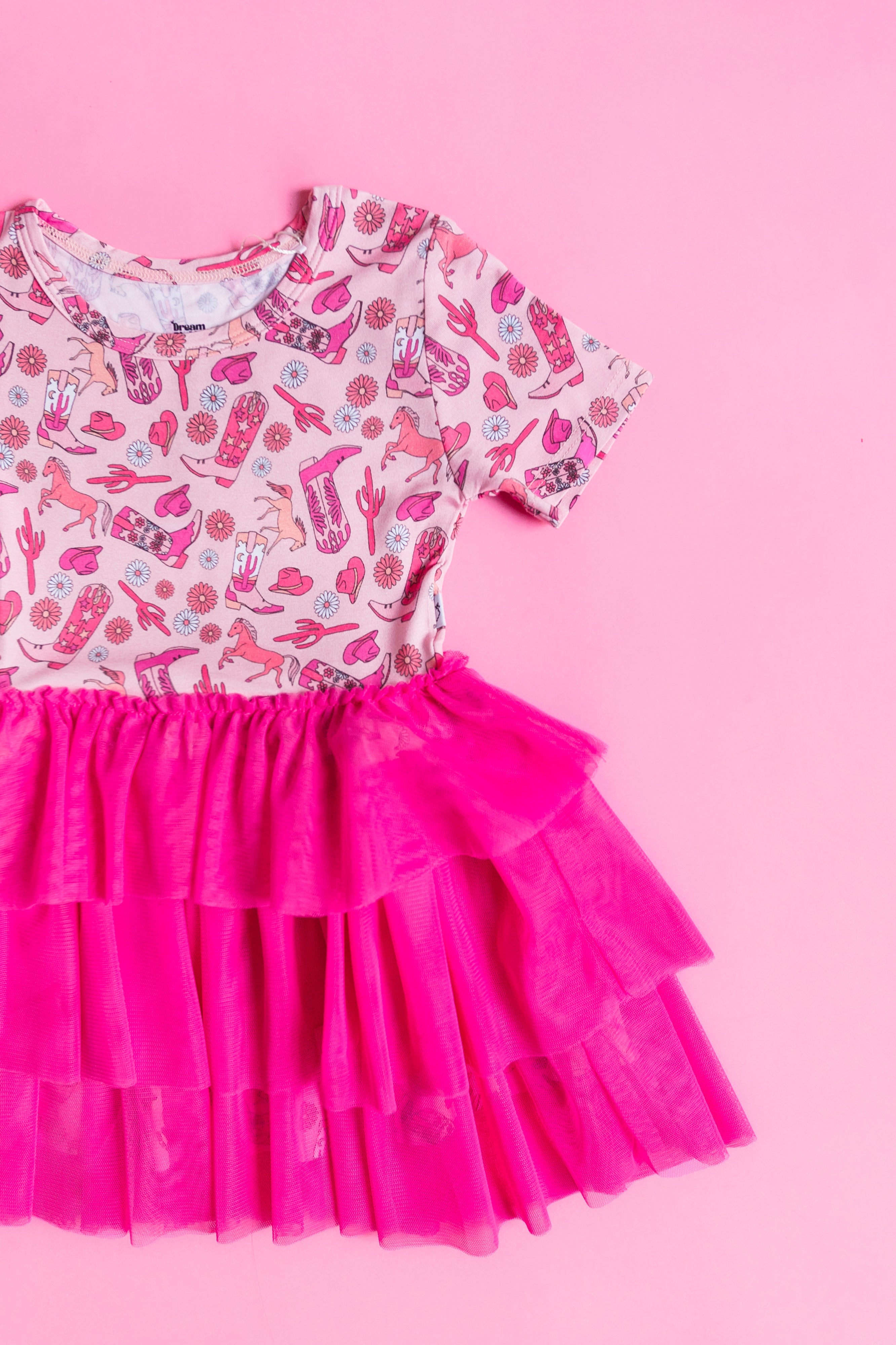 Stay Wild Cowgirl Dream Tutu Dress