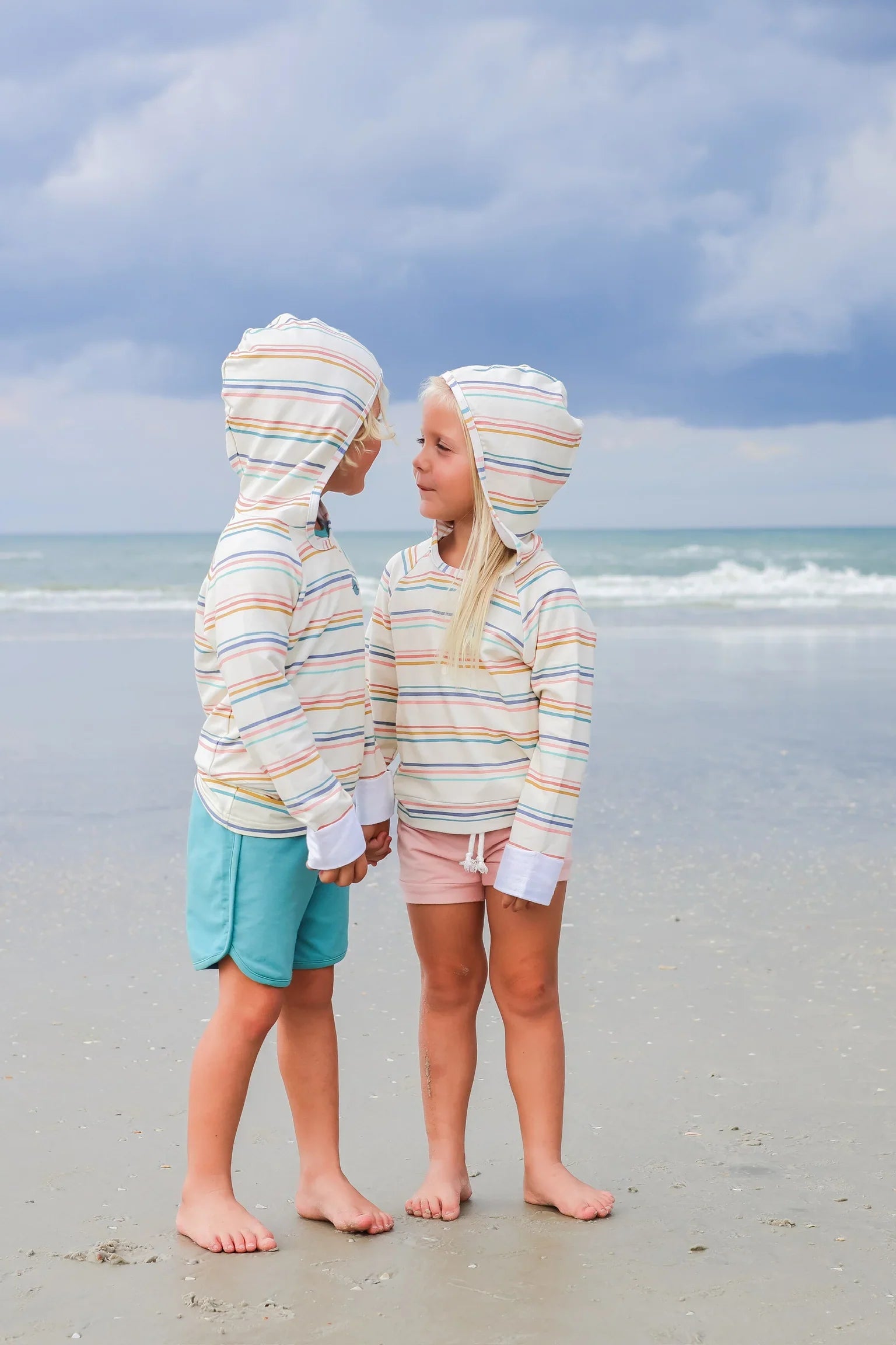 Coastal Stripe Hoodie