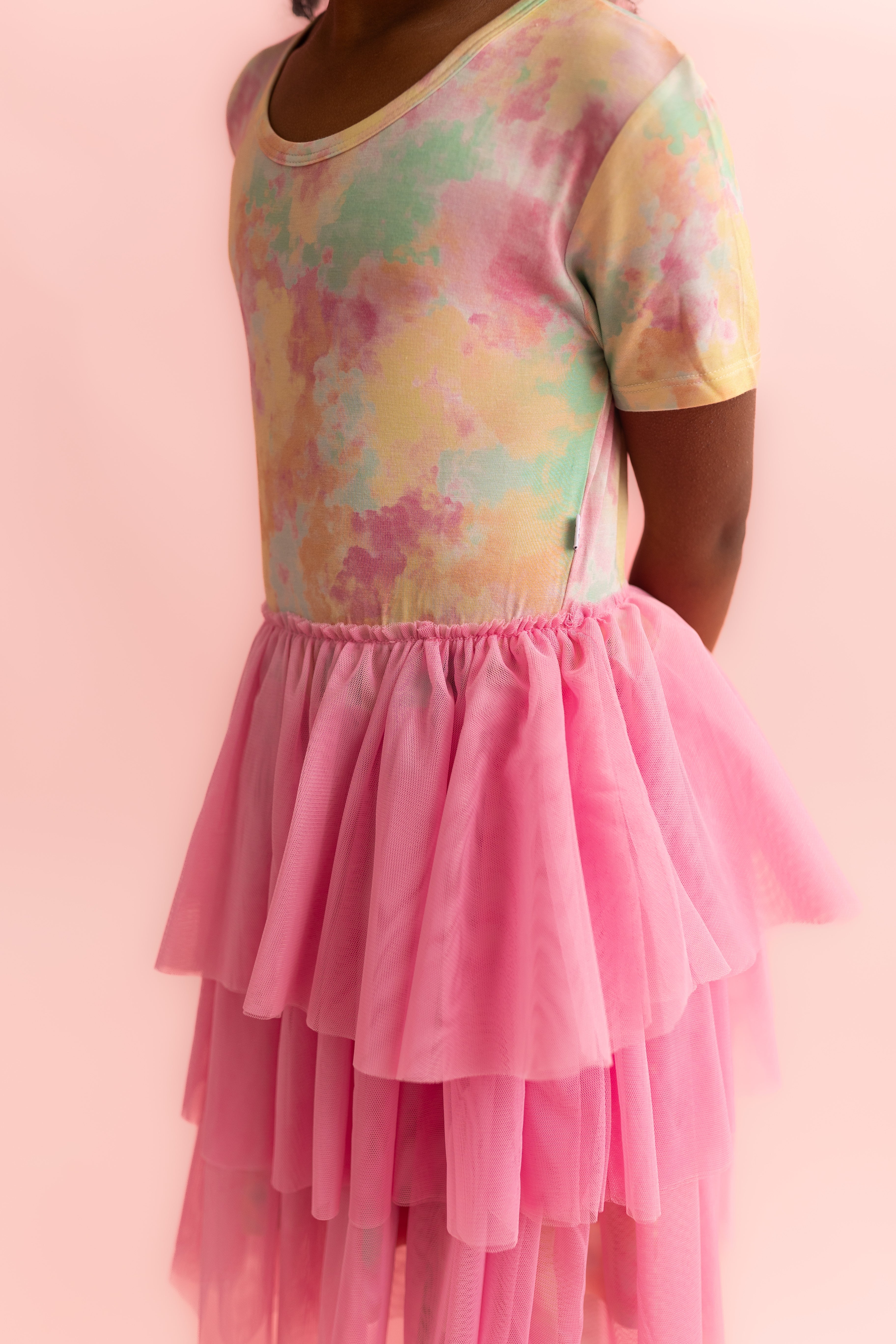 Rainbow Clouds Dream Tutu Dress