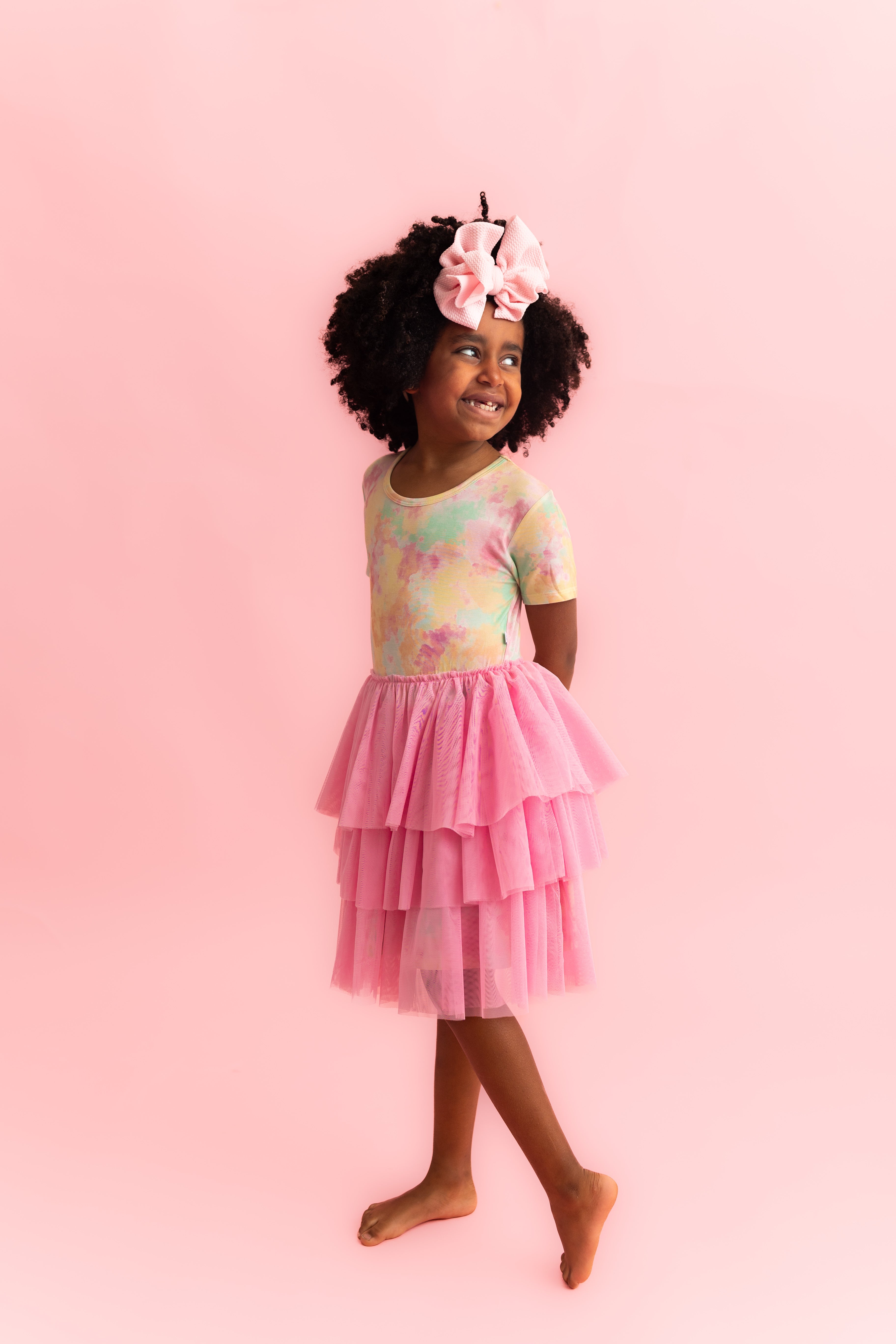 Rainbow Clouds Dream Tutu Dress