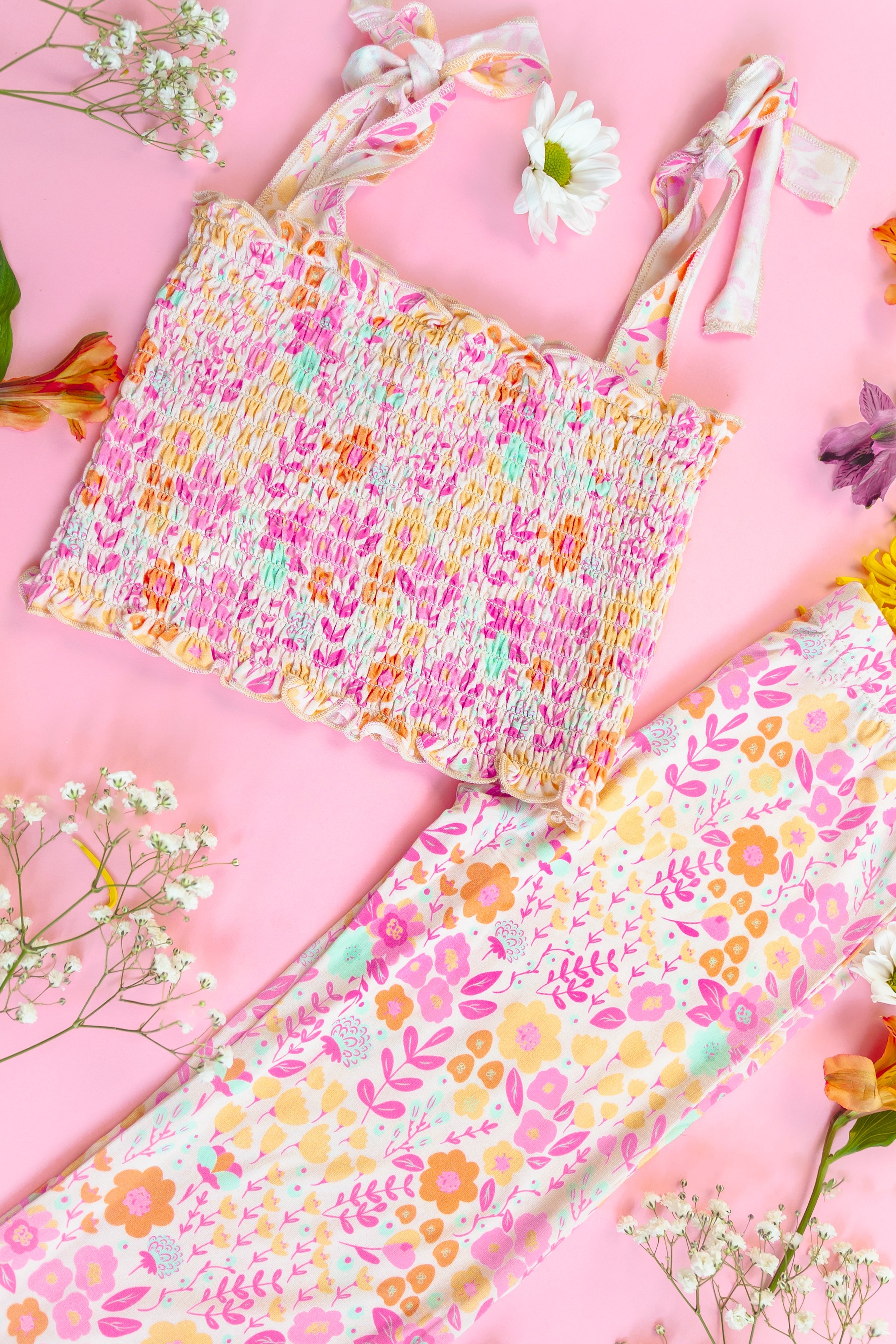 Garden Treasures Dream Smocked Flare Set