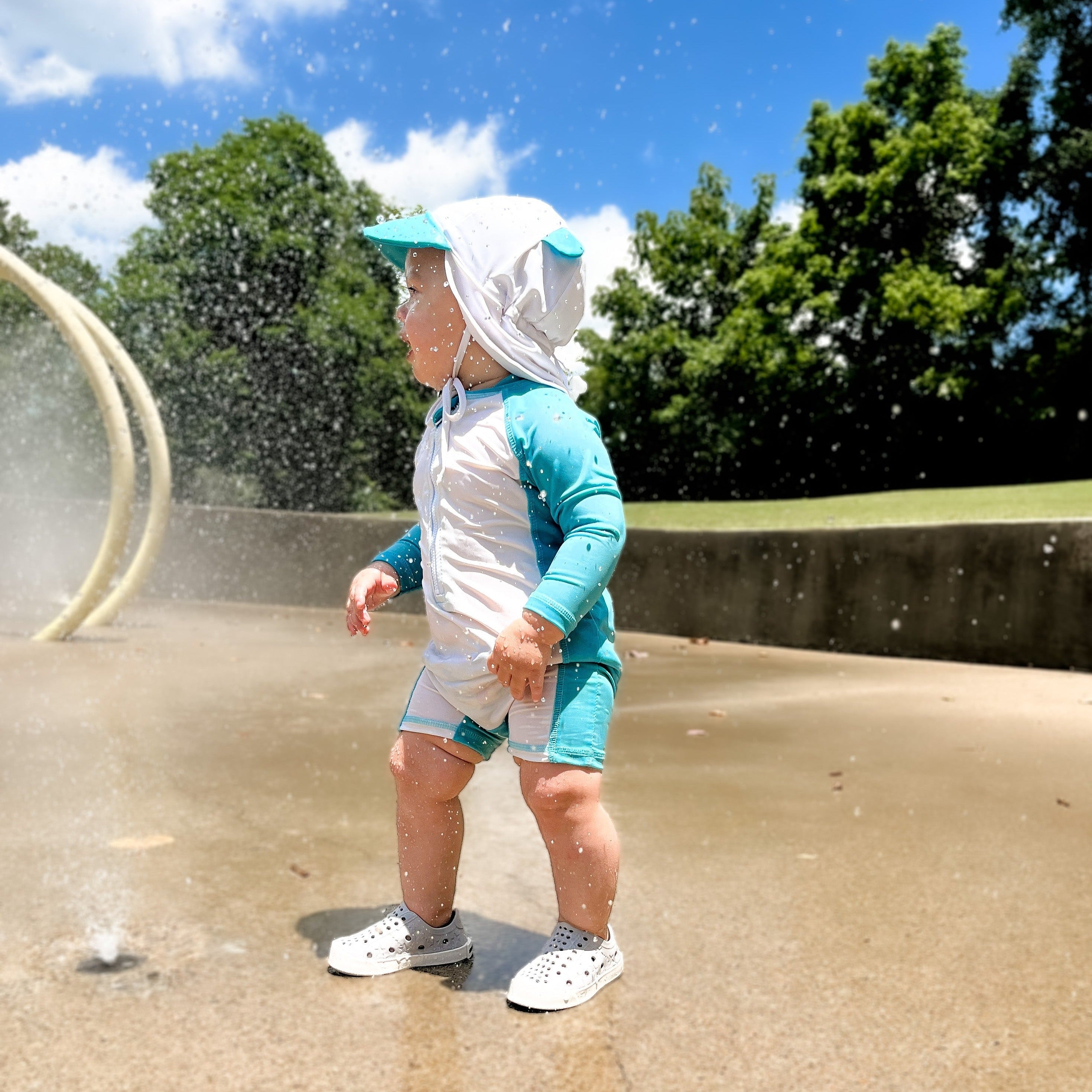Toddler Perforated Slip On Water Sneakers in Grey - We Are All Stars