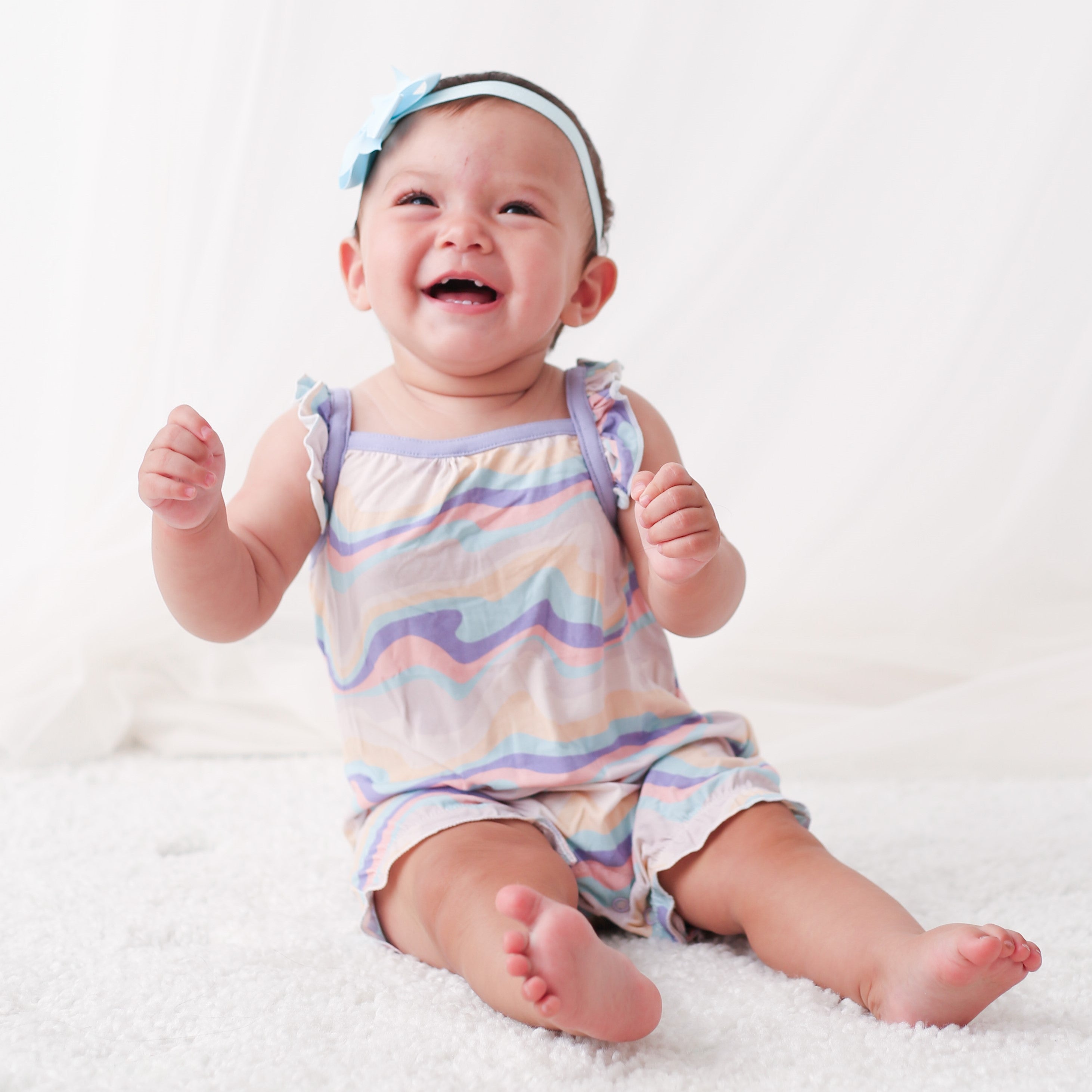 Swirls Bubble Romper